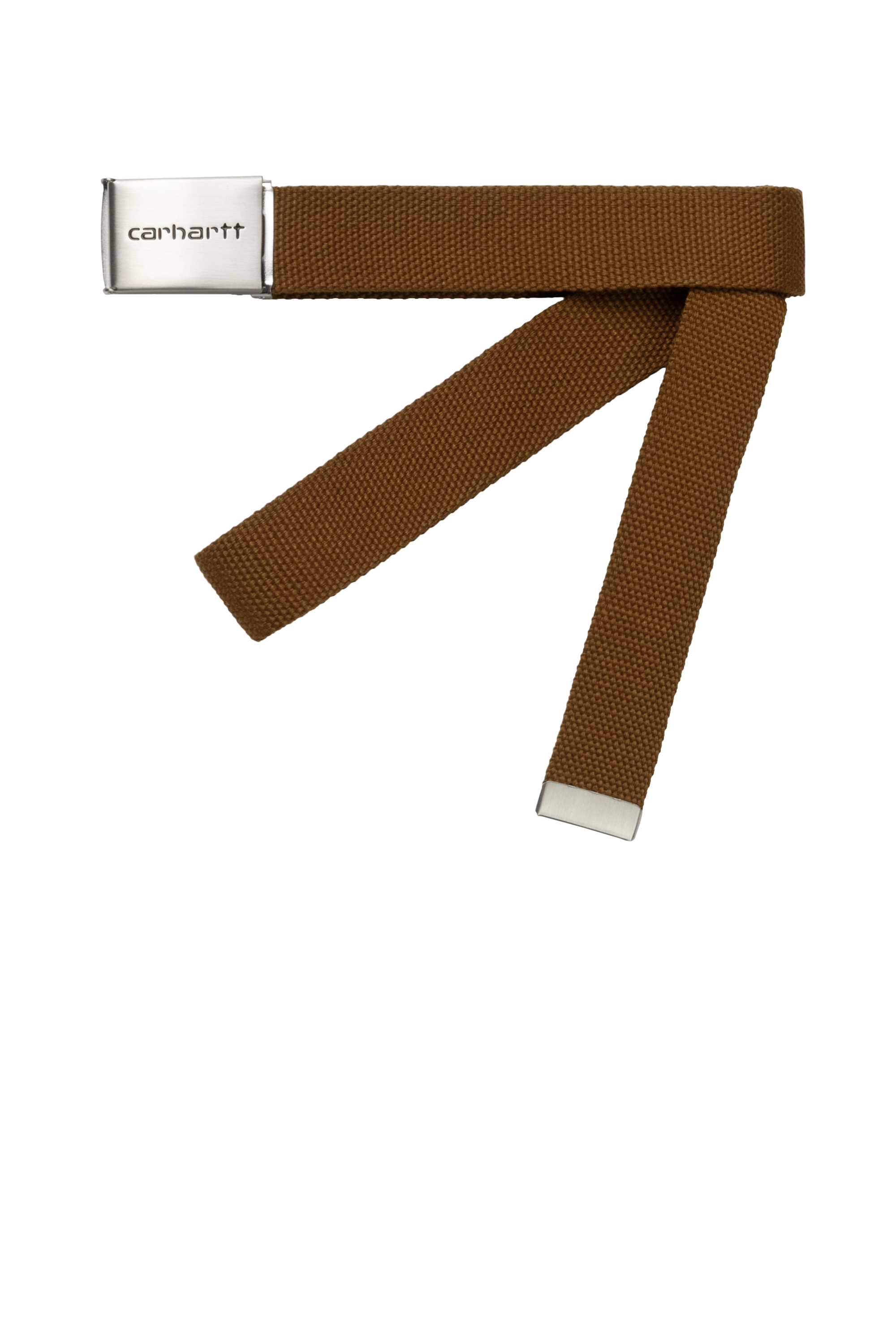 Ceinture CLIP BELT CHROME Hamilton brown