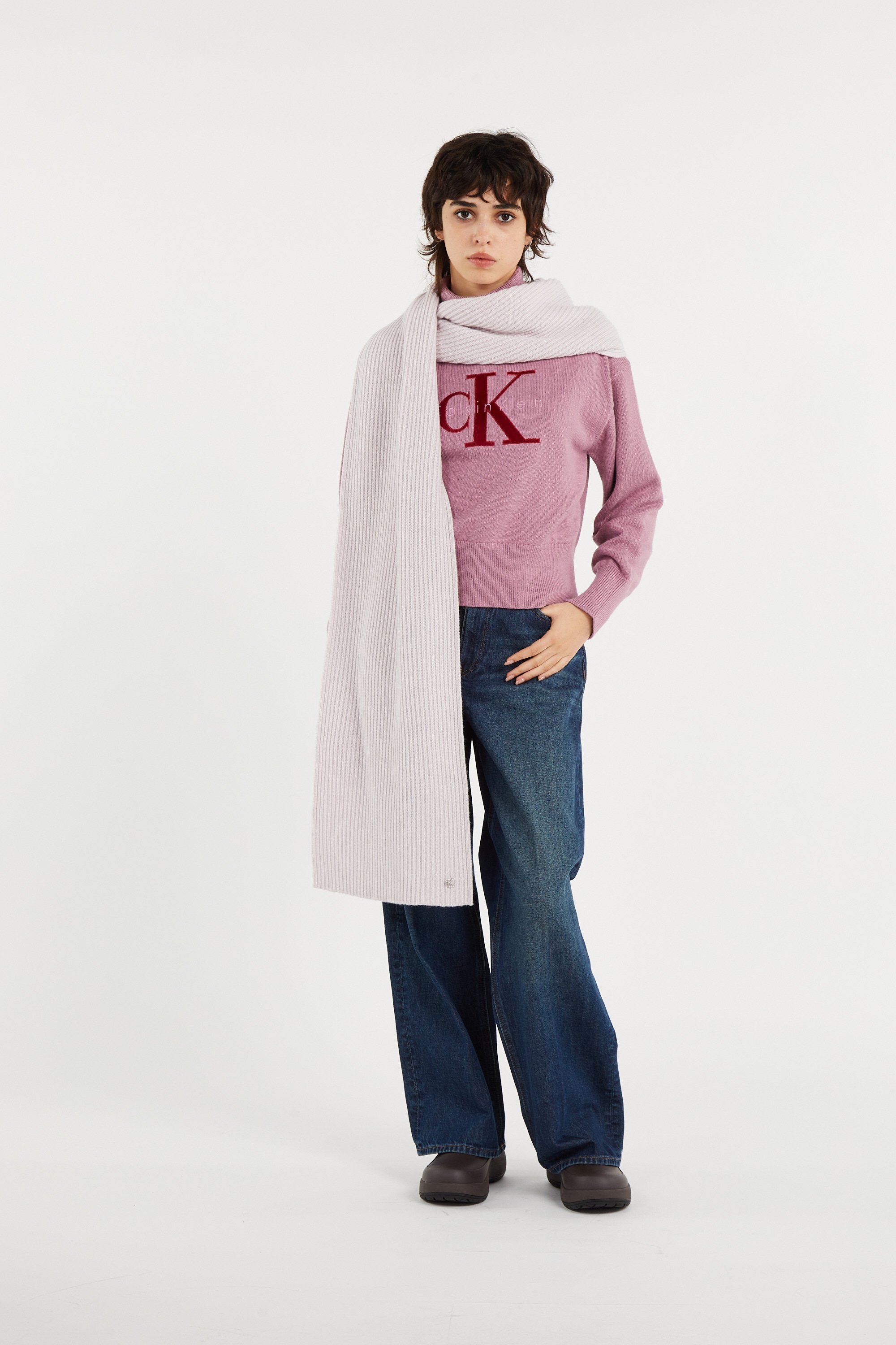 Scarf | Purple CALVIN KLEIN Women