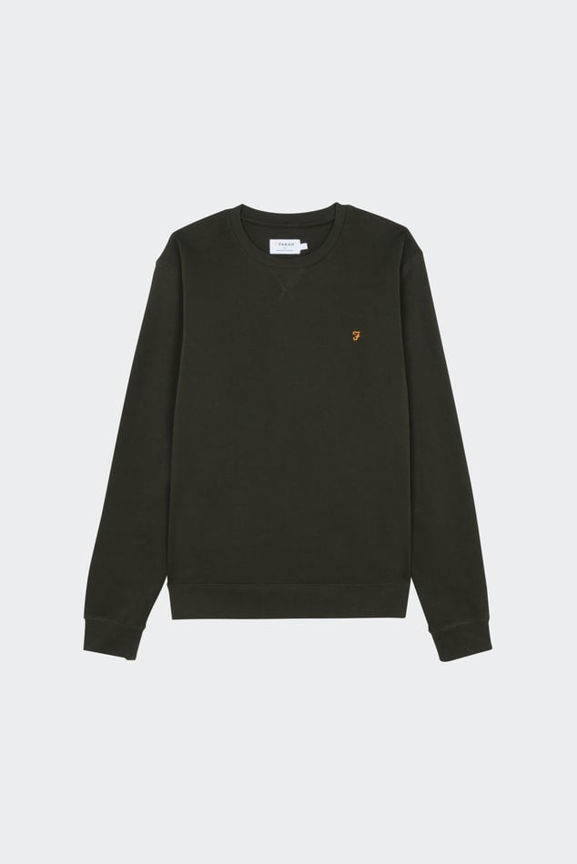 Sweatshirt Green Farah Man Citadium