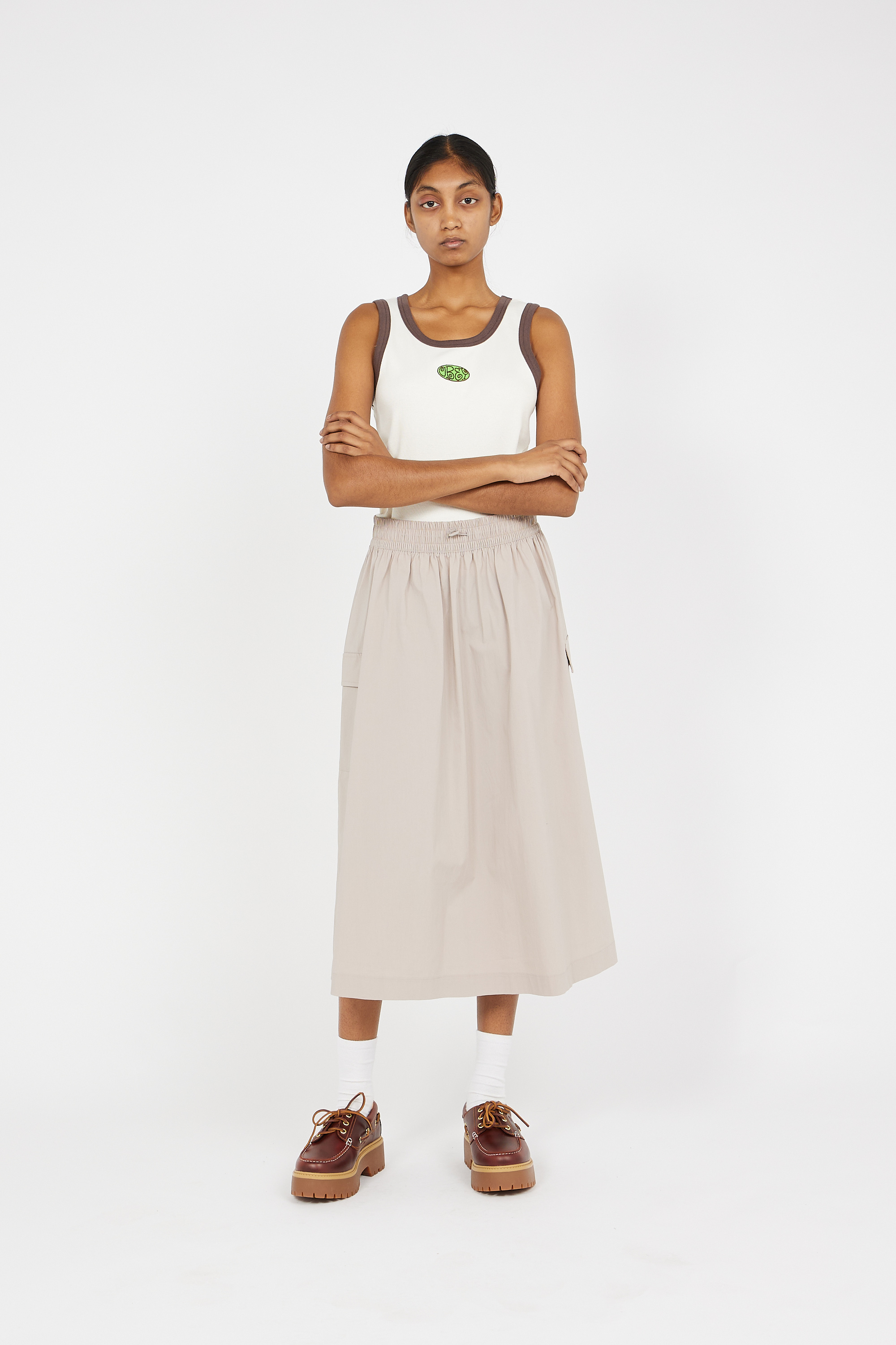 Tank top Beige