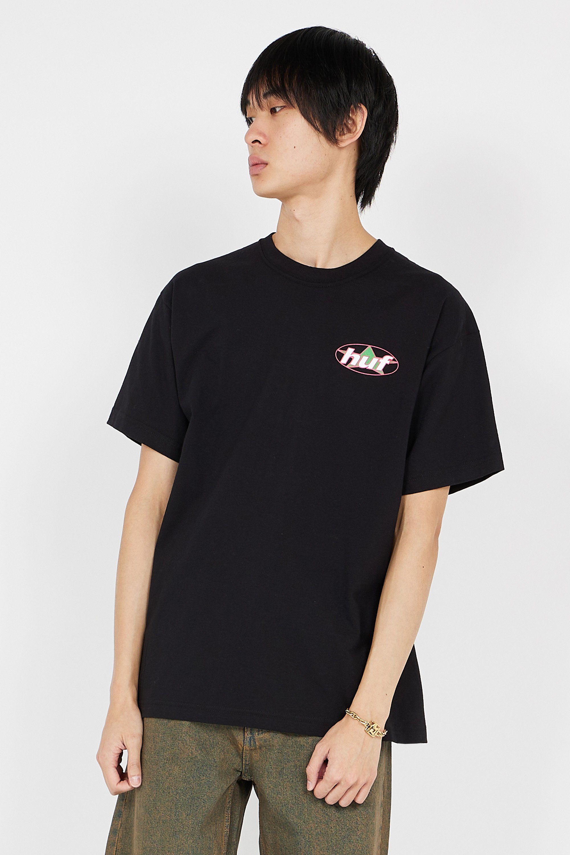 T-shirt | Black by HUF T-shirt Black