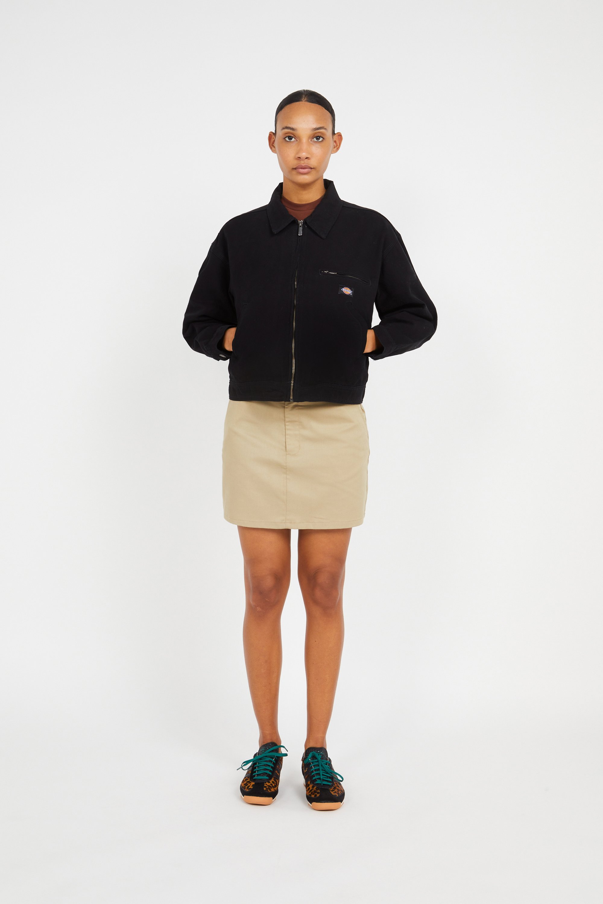 Mini-jupe DICKIES Kaki