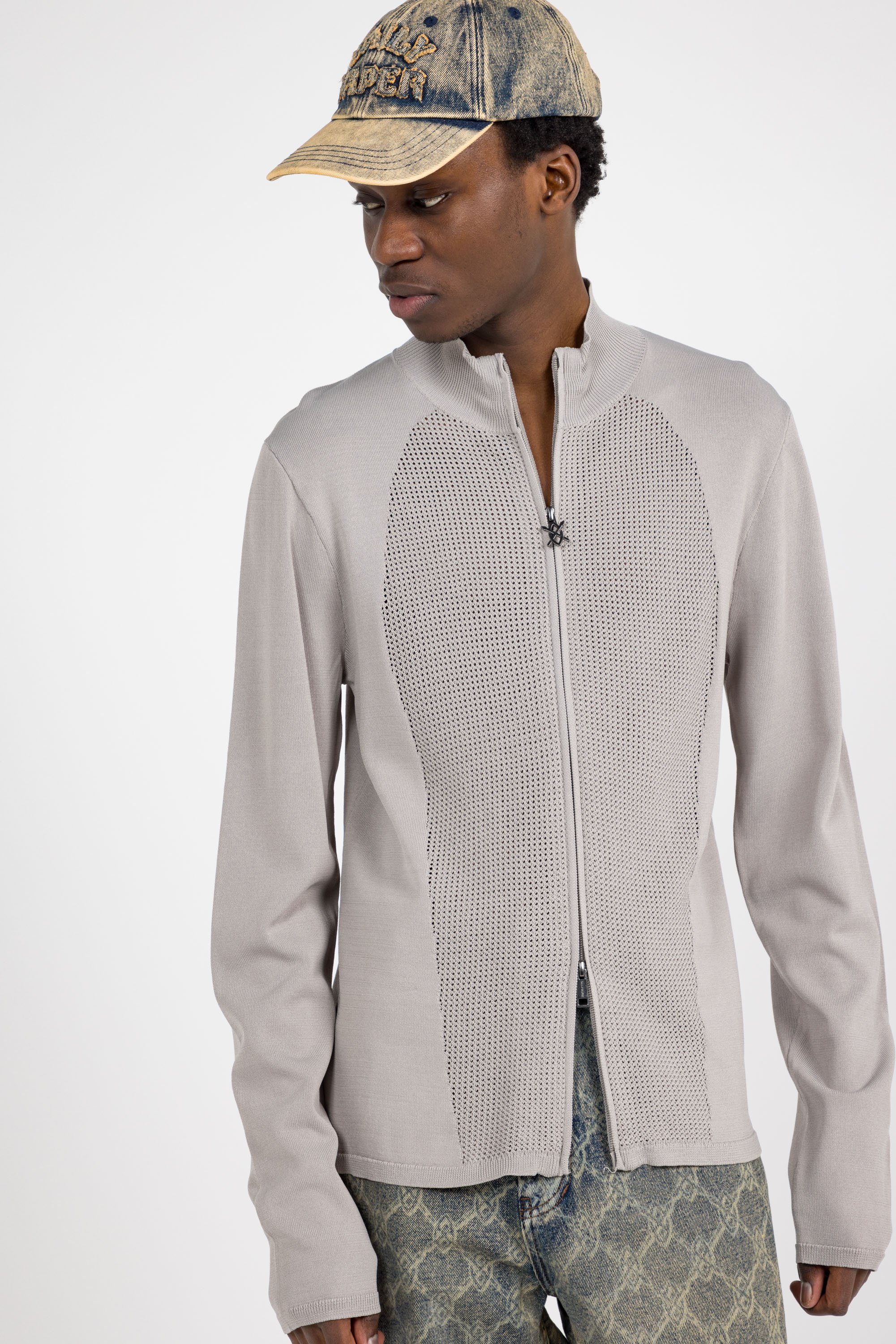 Cardigan | Grey by DAILY PAPER Cardigan Grey
