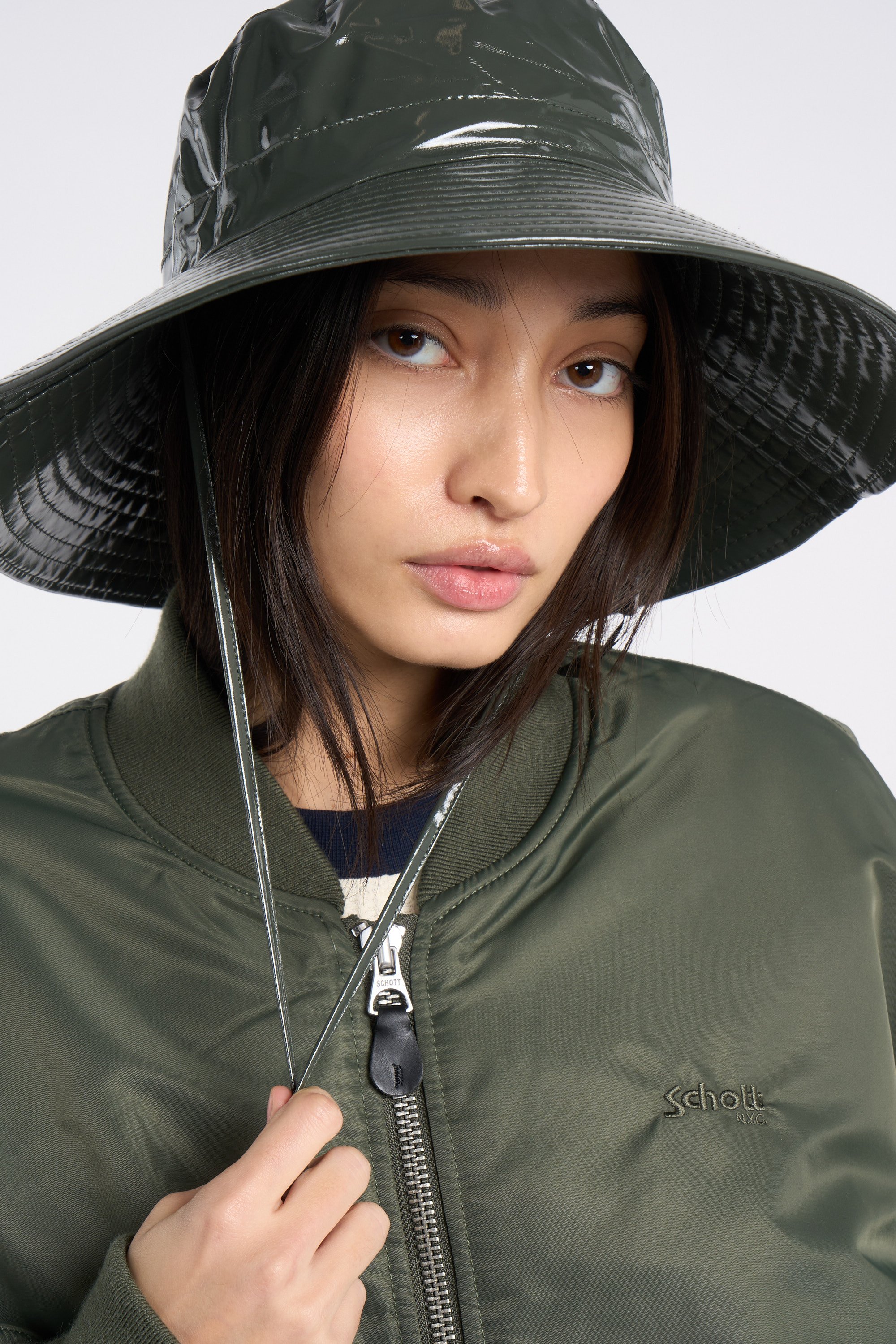 Bucket hat RAINS Green