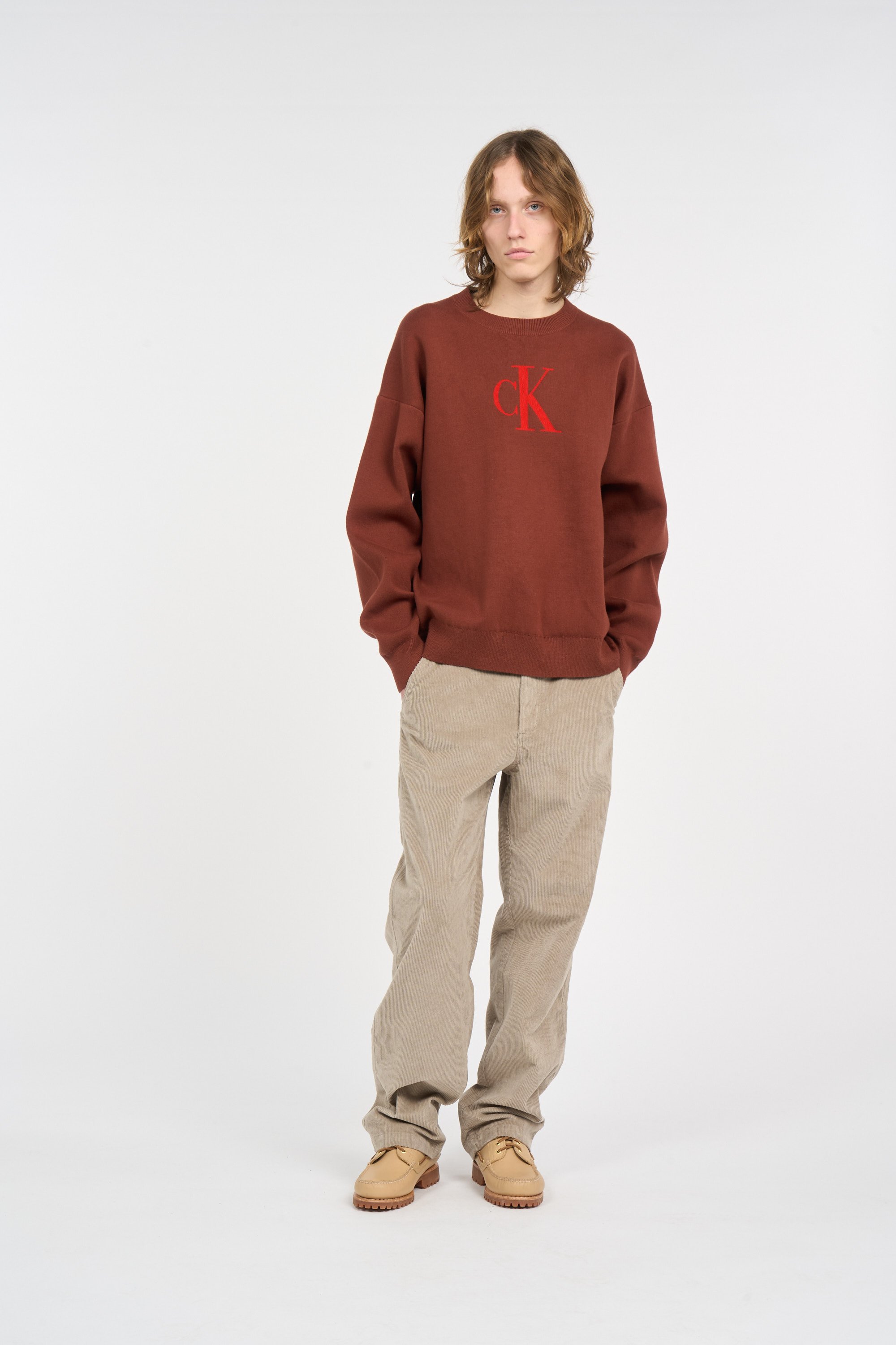 Pants CALVIN KLEIN Beige