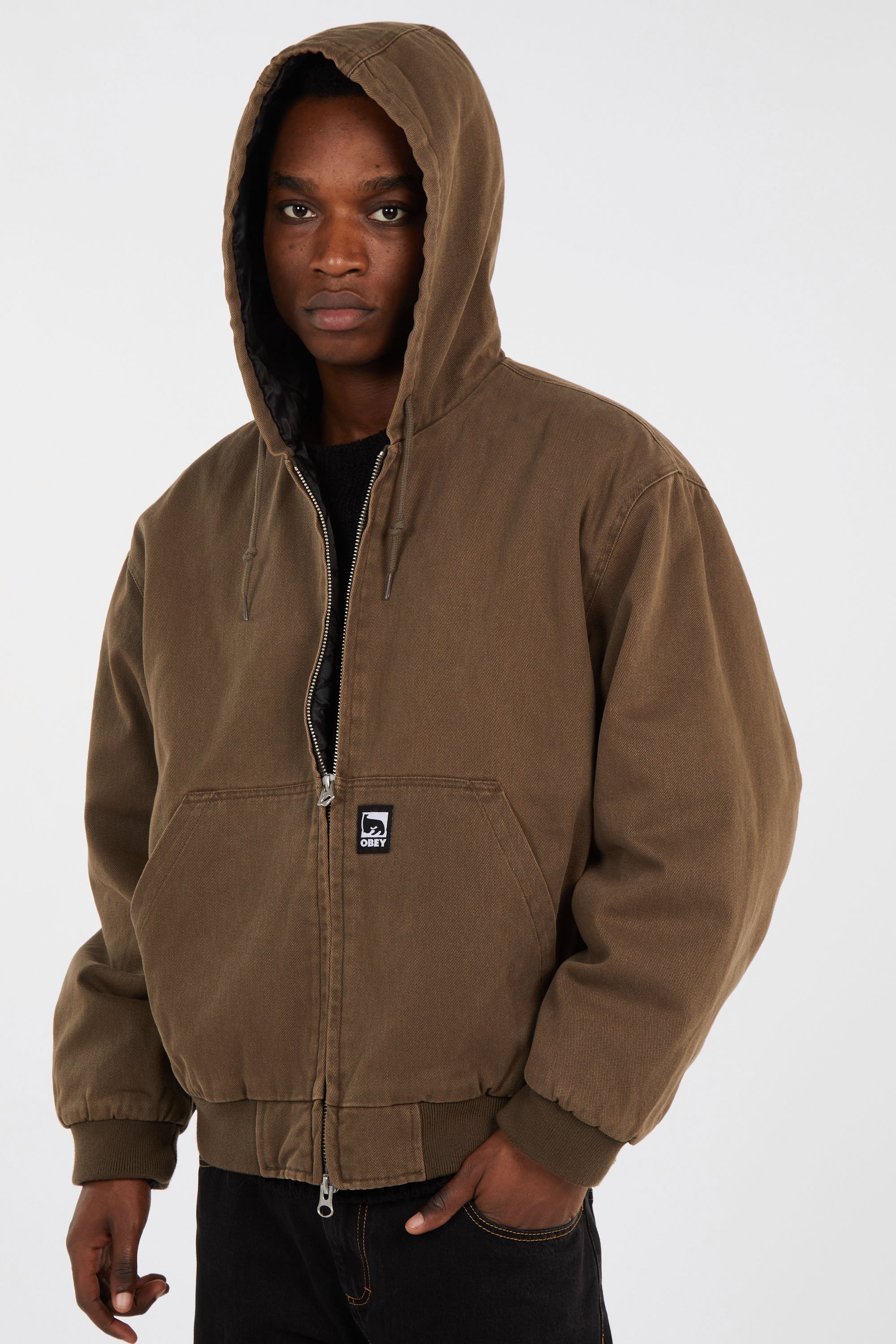 Jacket | Brown OBEY Men