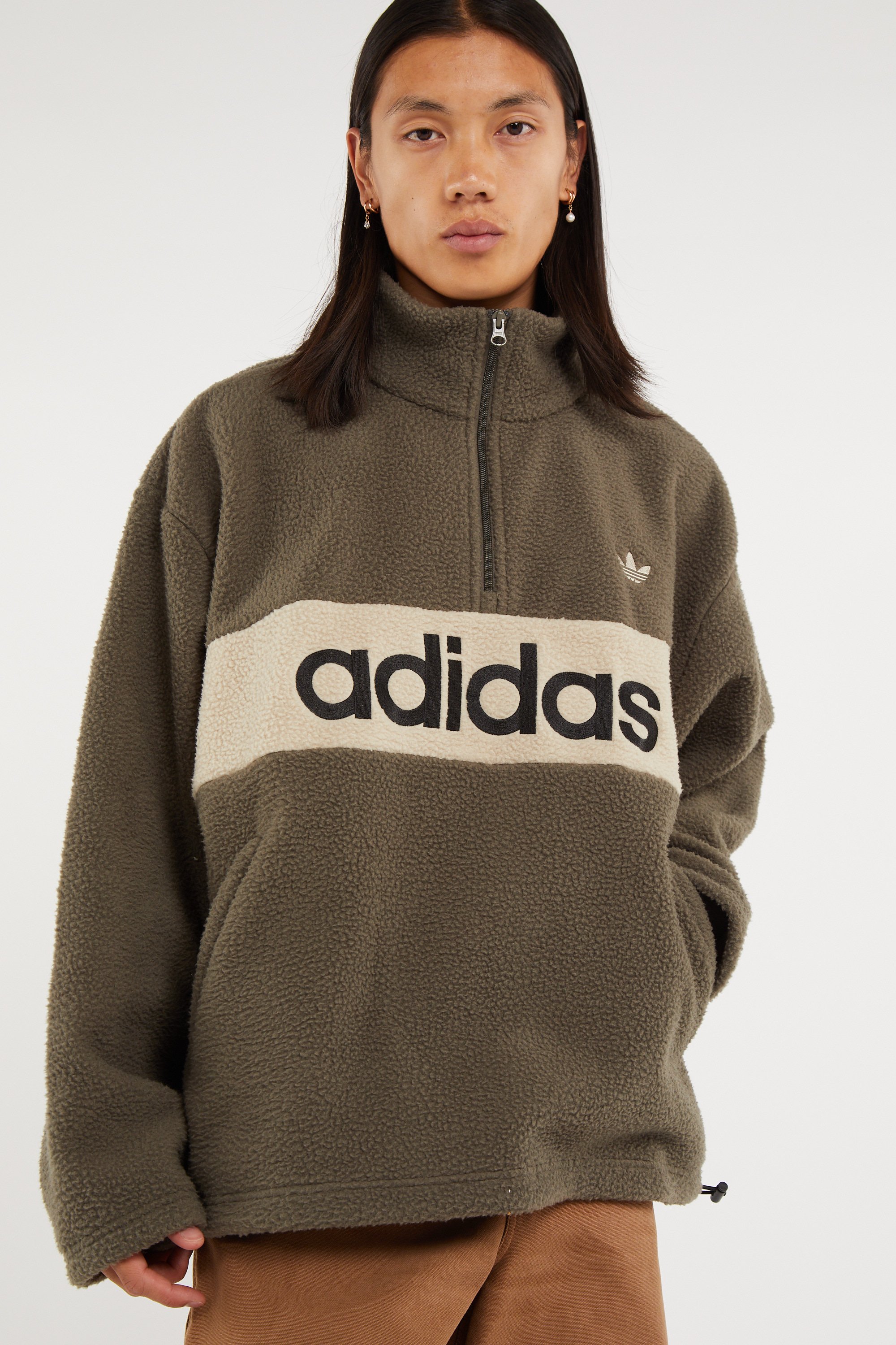 Sweatshirt | Gris ADIDAS Homme