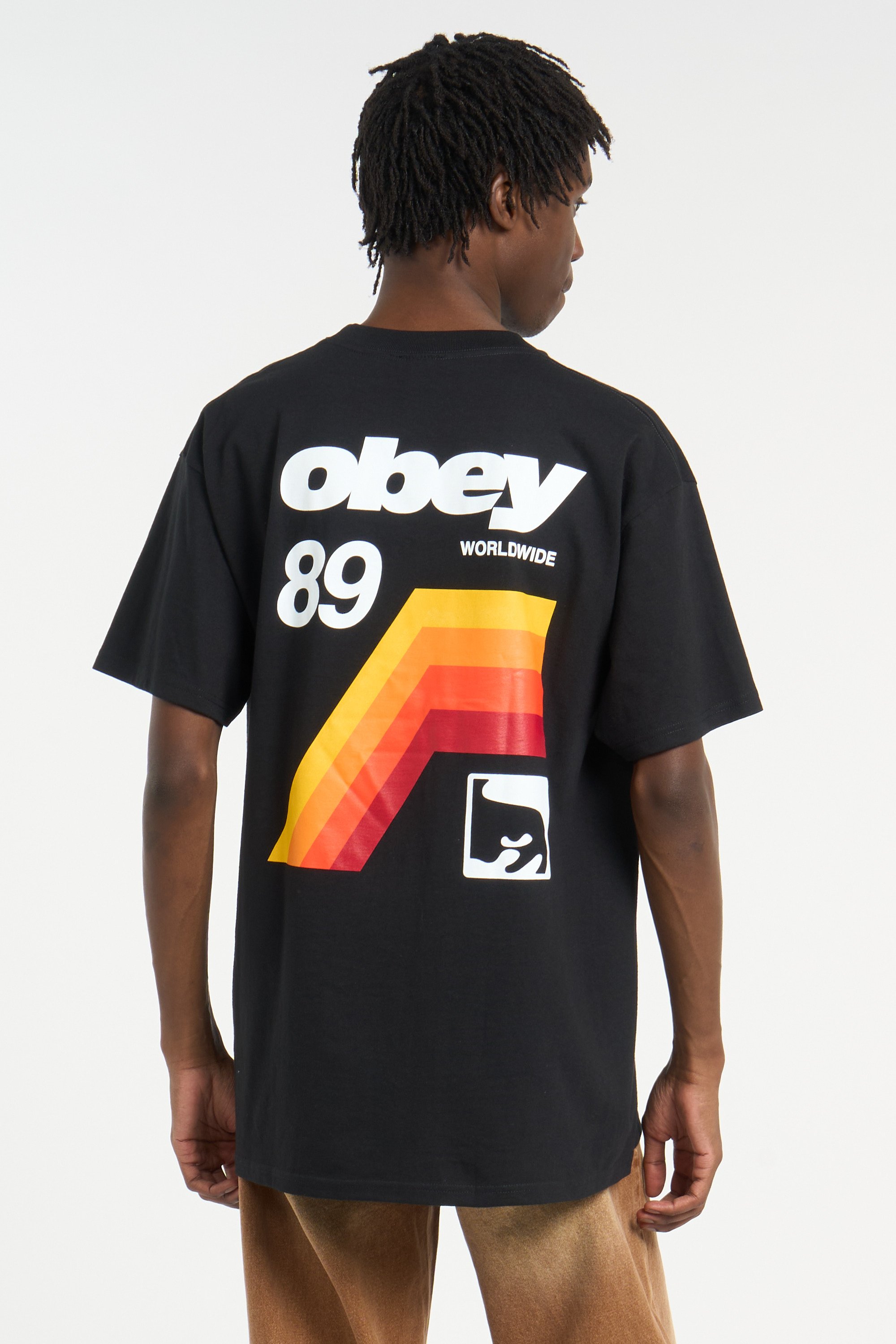 T-shirt | Noir OBEY Homme