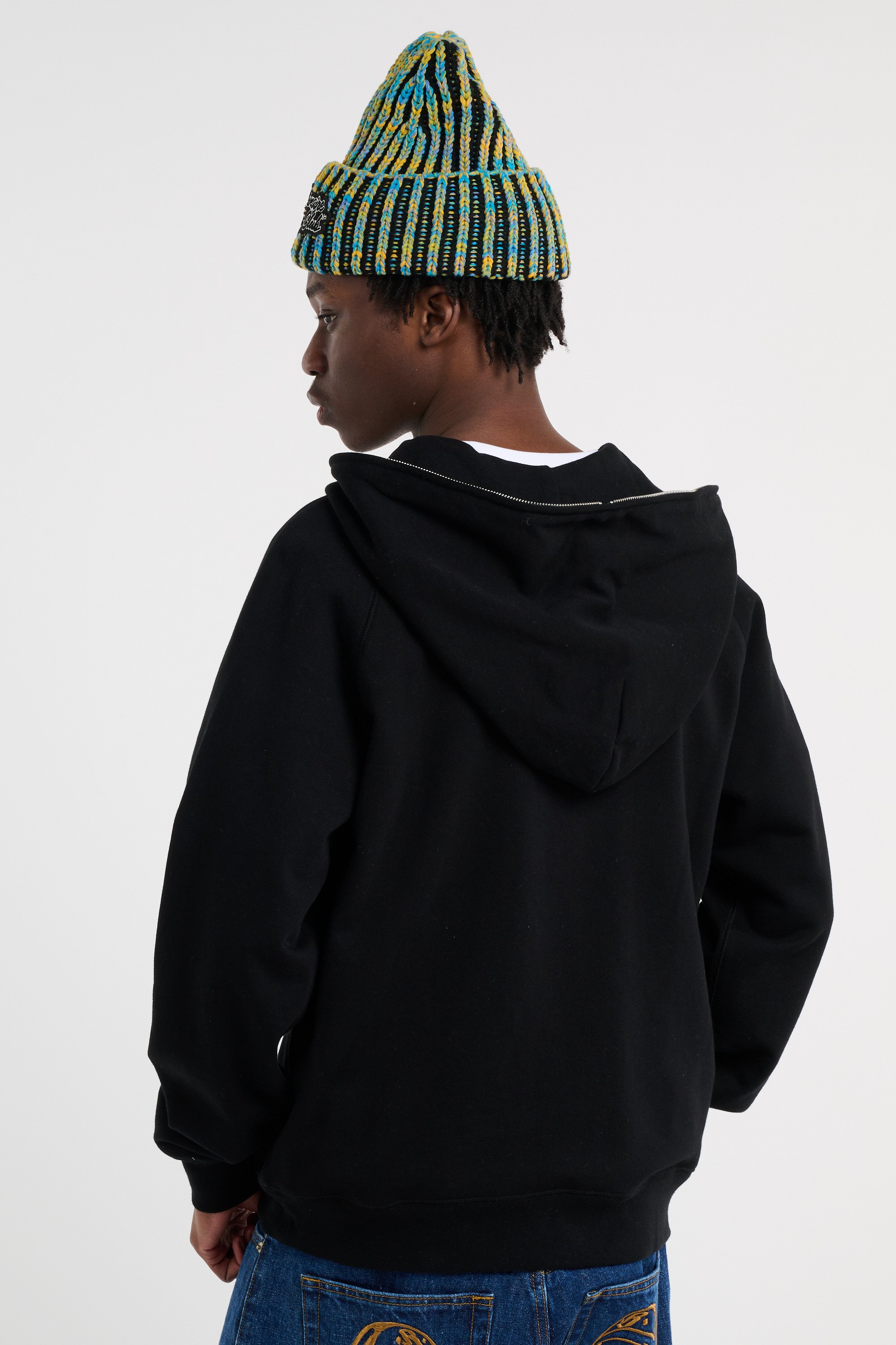 Hoodie zippé Noir