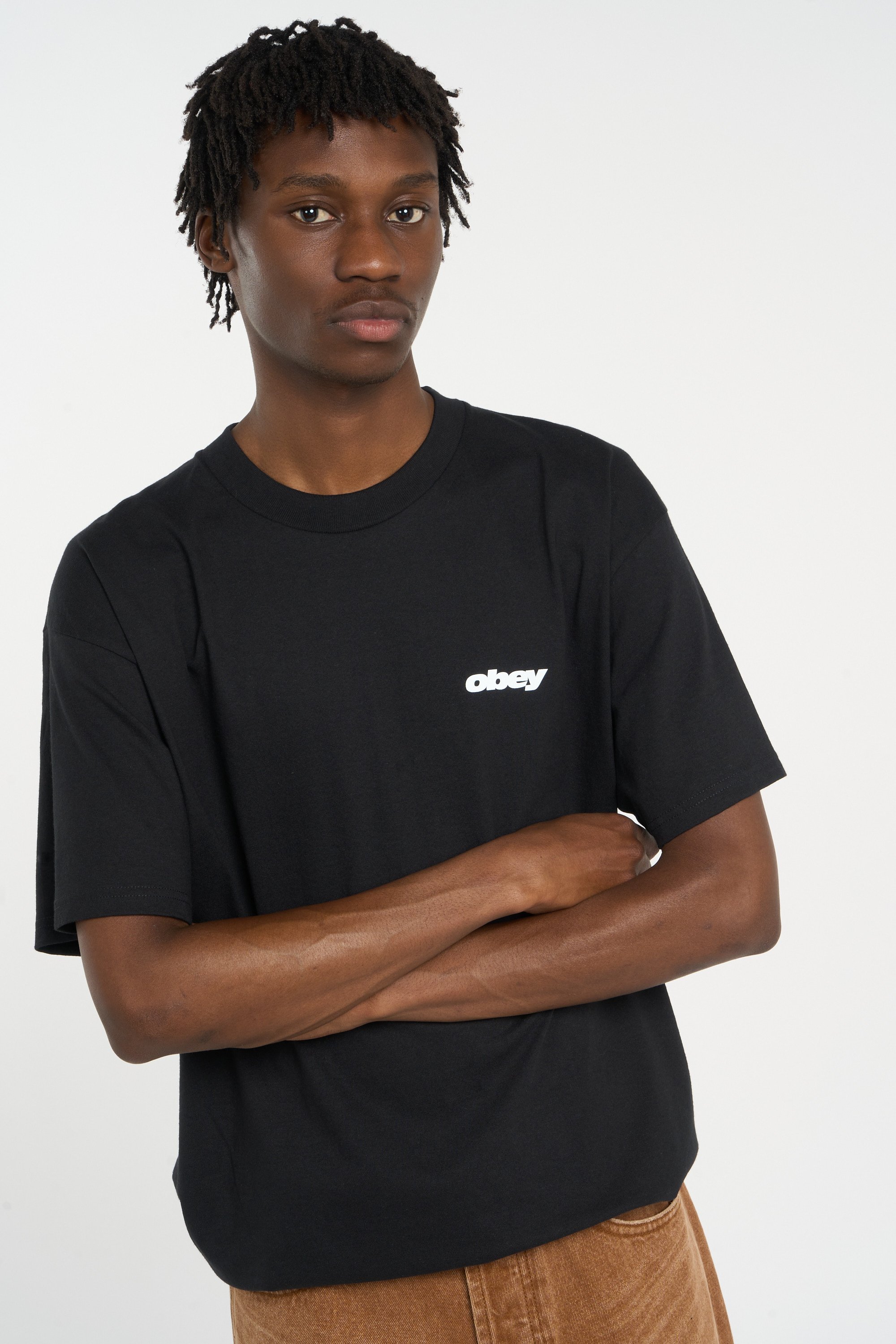 T-shirt | Noir OBEY Homme