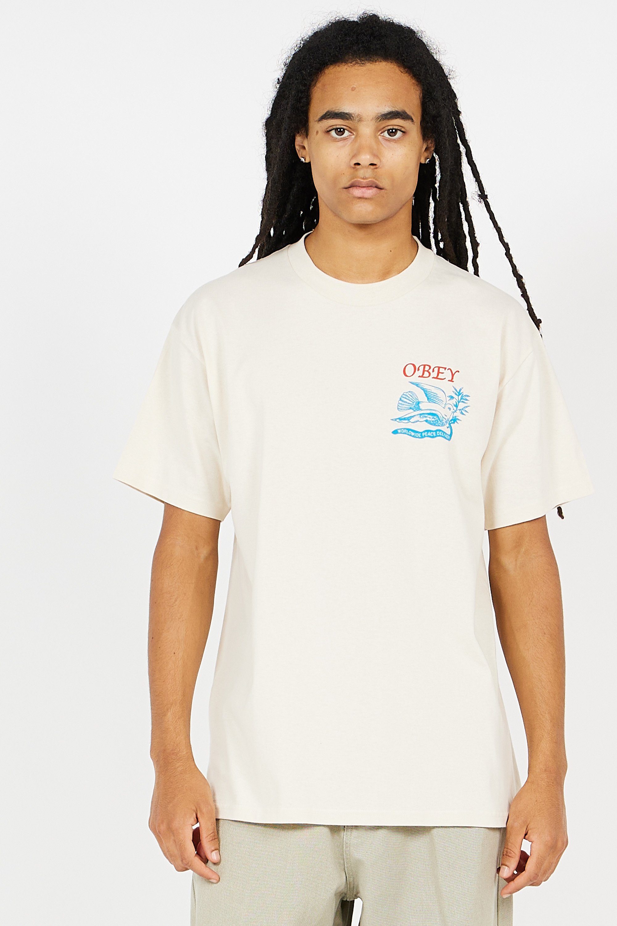 T-shirt | Beige OBEY Homme