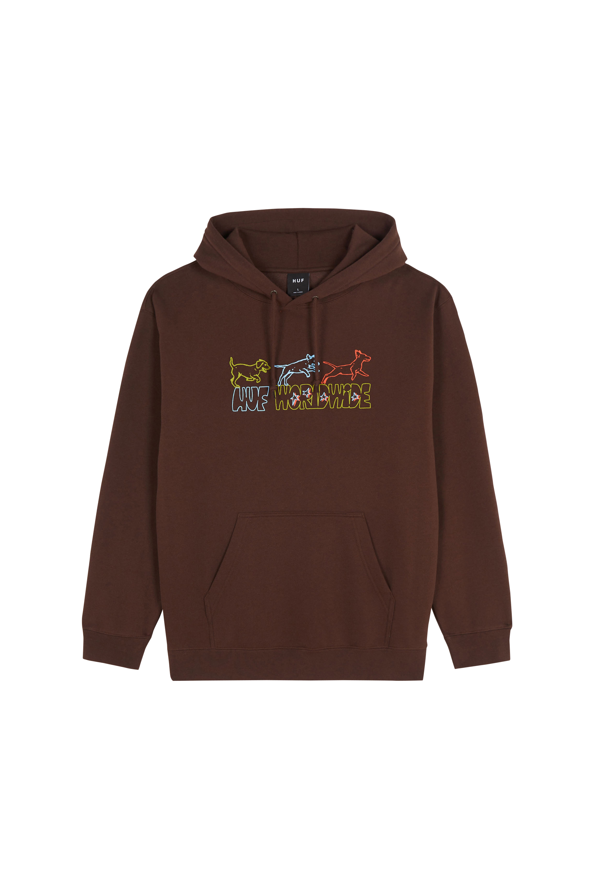 Hoodie HUF Marron