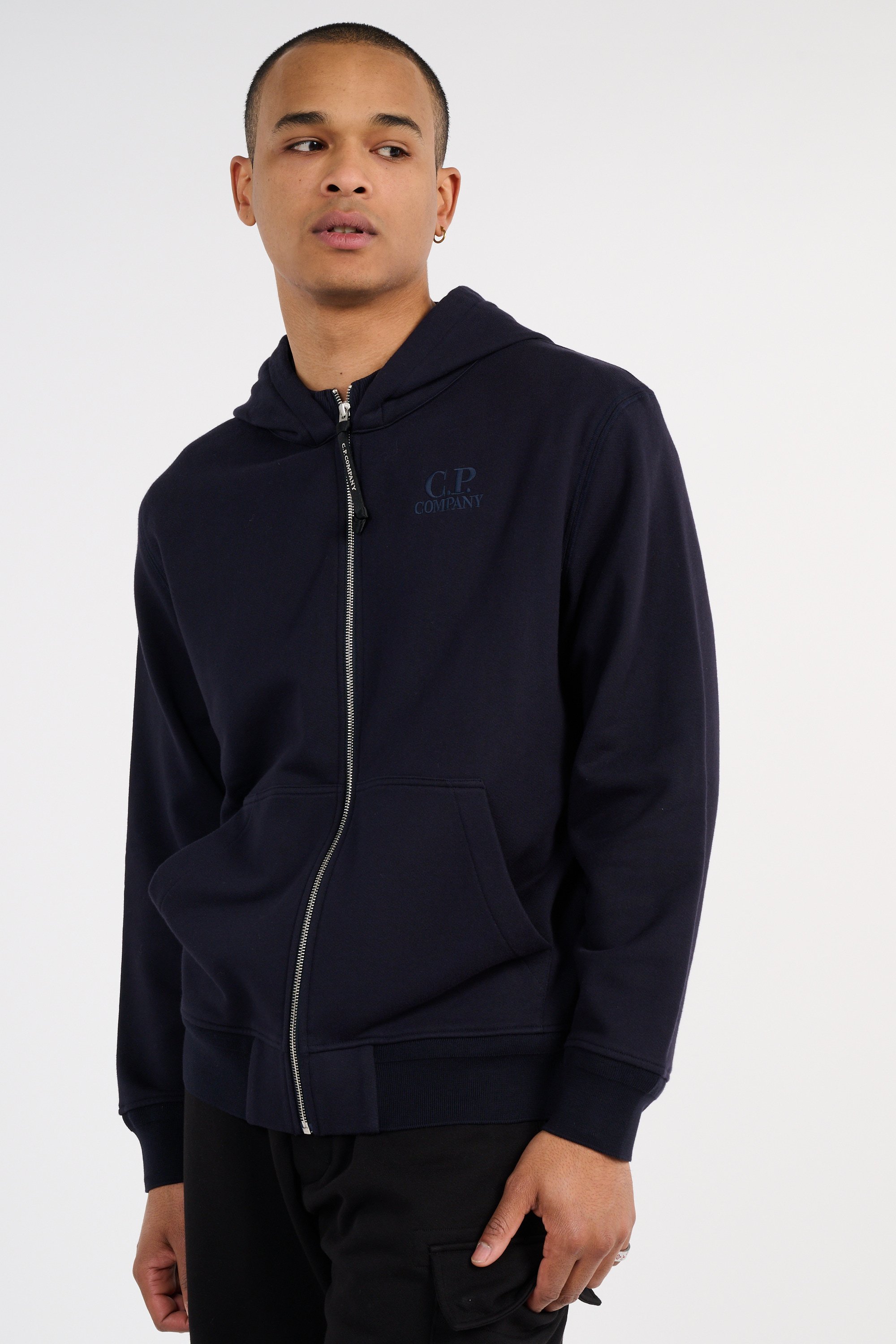 Zip-up hoodie Blue