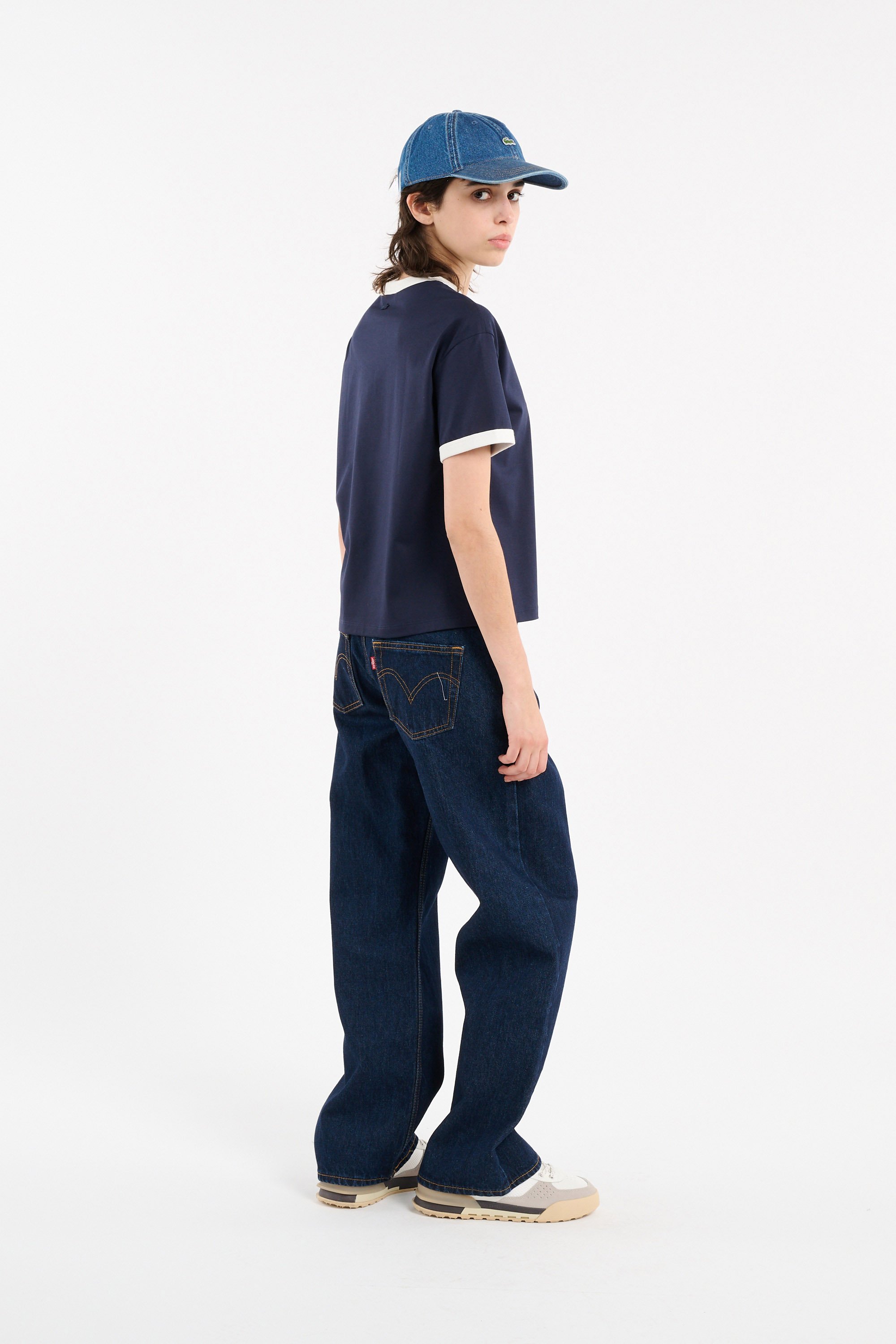 T-shirt | Bleu LACOSTE Femme