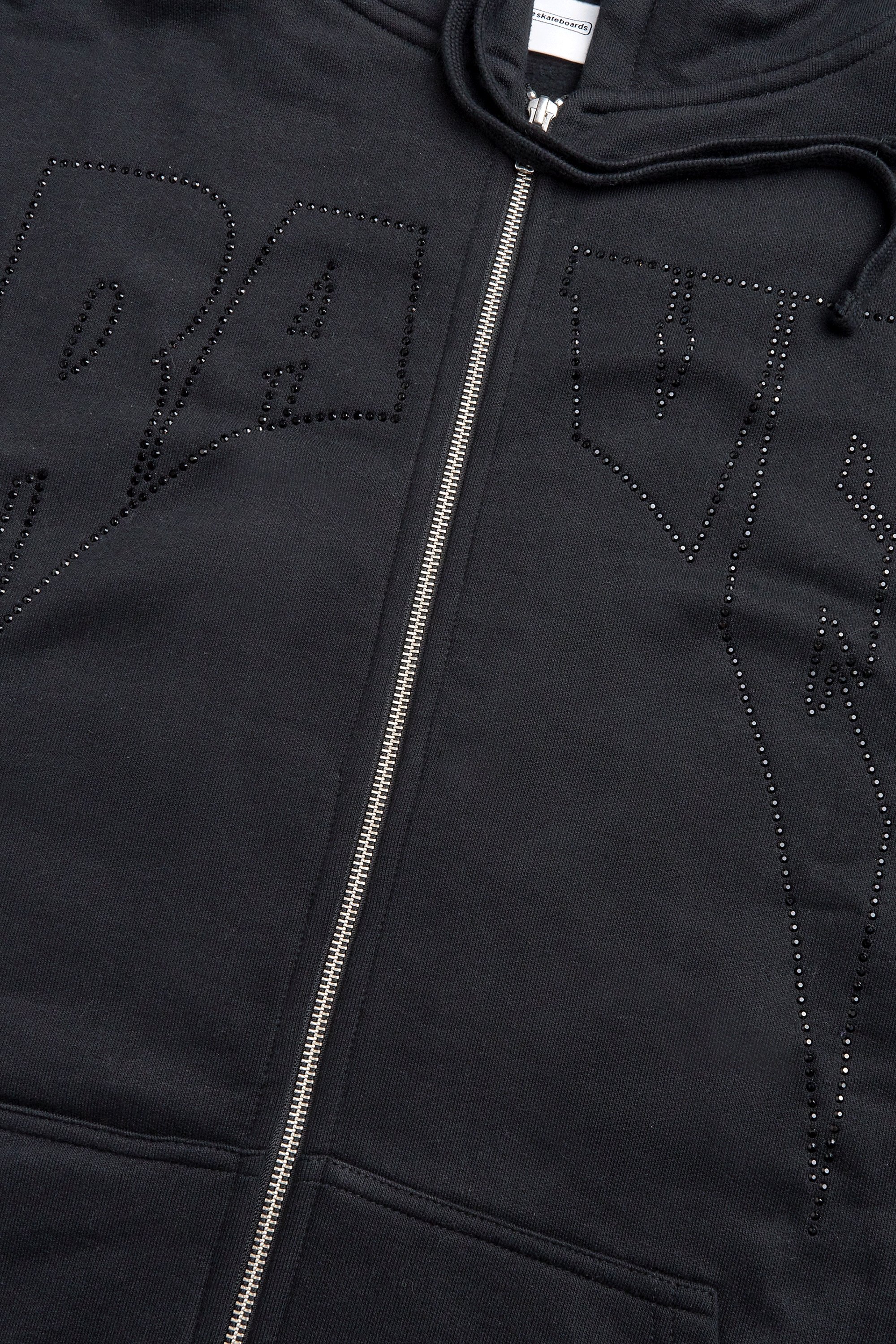 Zip-up hoodie | Black by RAVE Zip-up hoodie Black