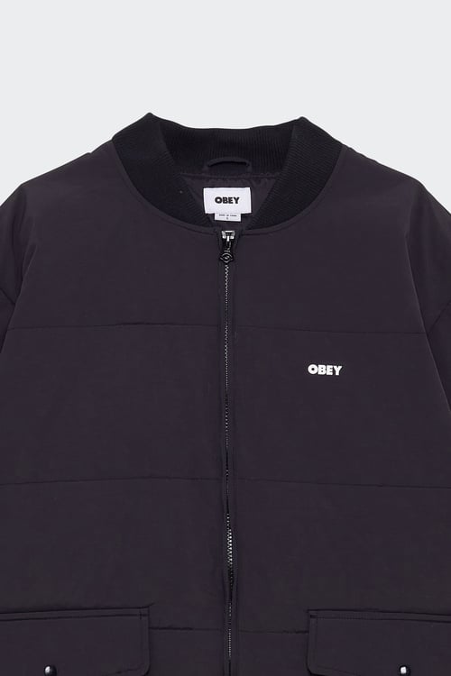 OBEY Bomber Noir