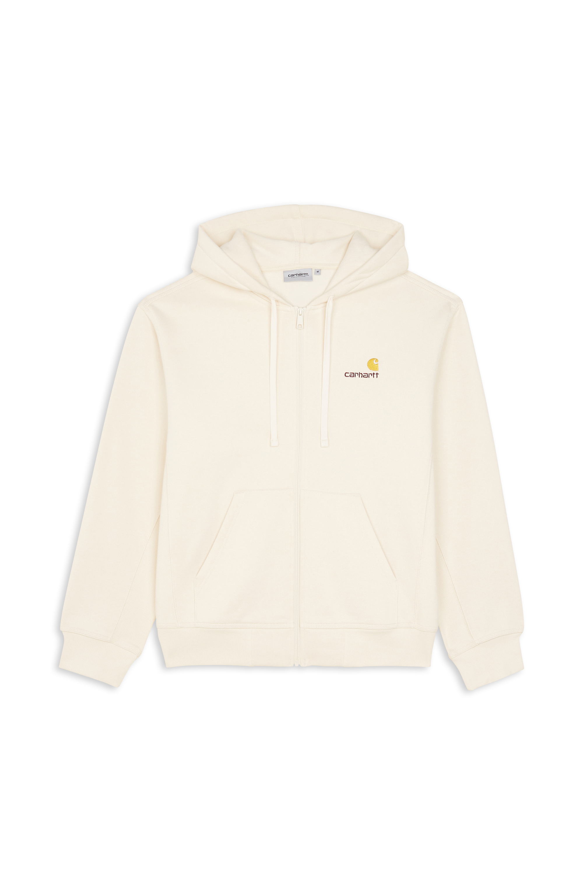 zip-up hoodie Beige