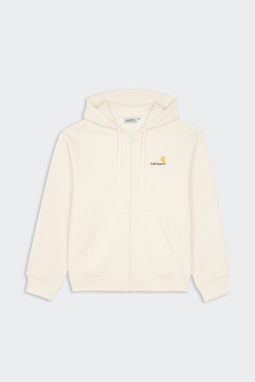 Hoodie zippé - Taille XS Beige