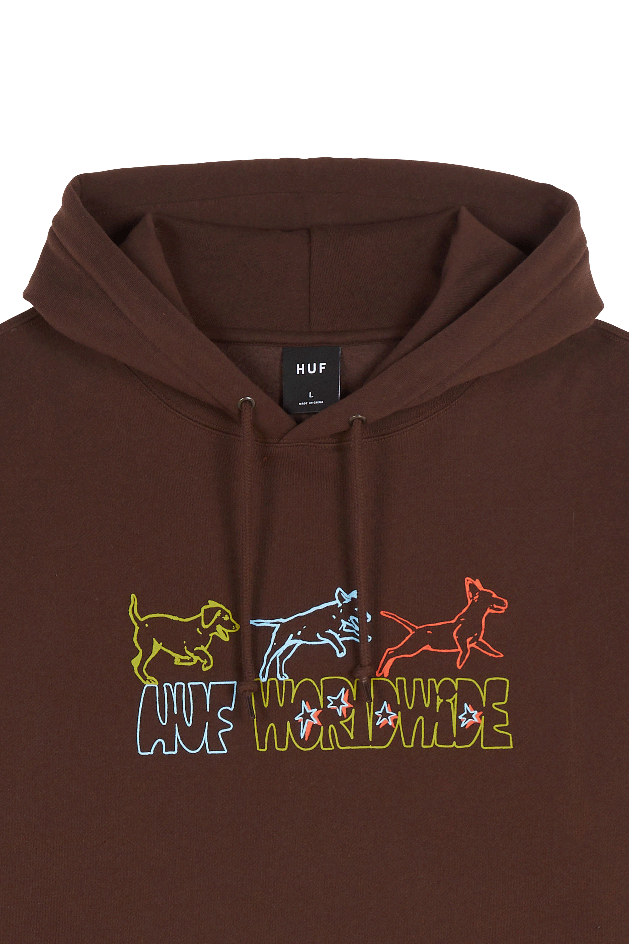 Hoodie HUF Marron