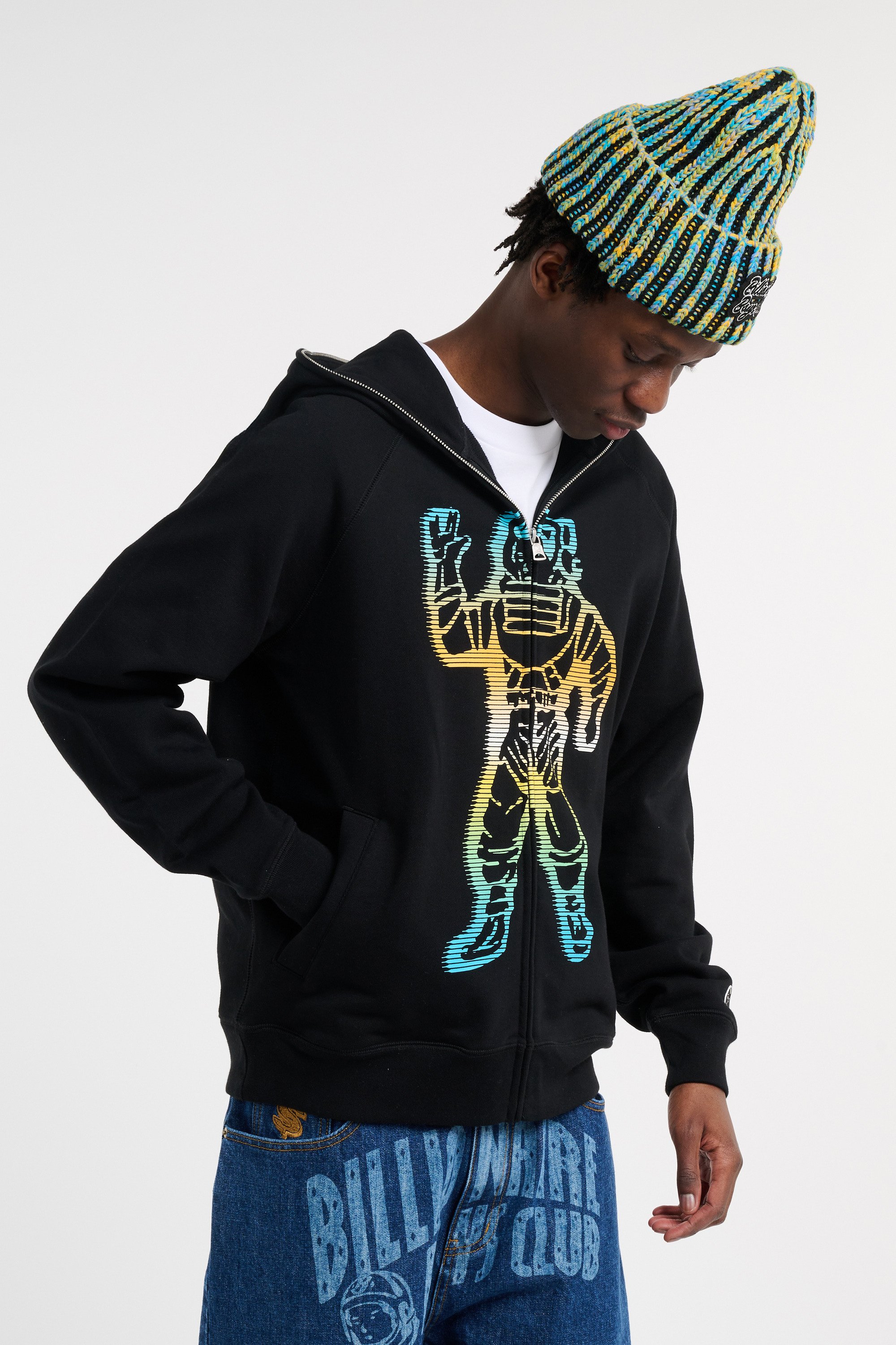 Hoodie zippé Noir