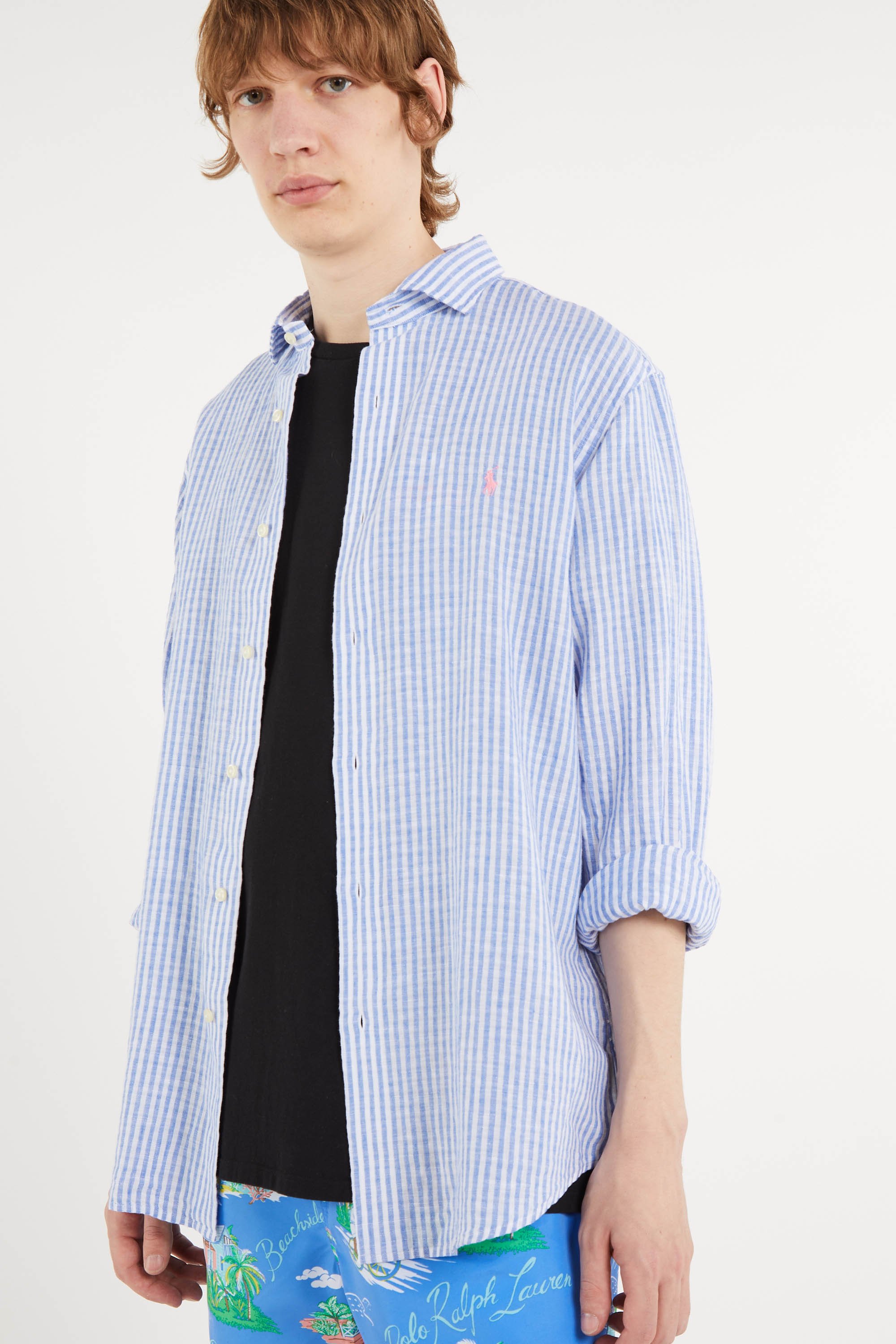 Chemise | Bleu POLO RALPH LAUREN Homme