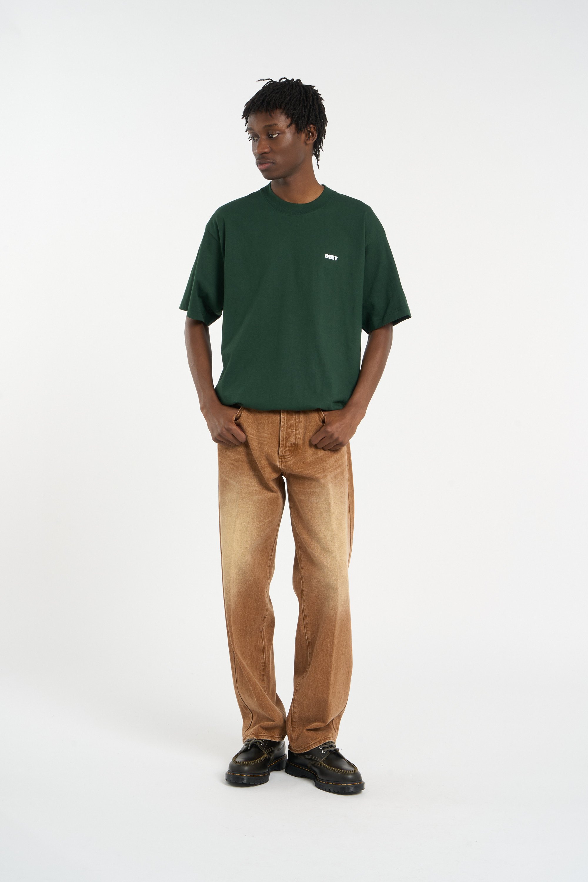T-shirt OBEY Vert
