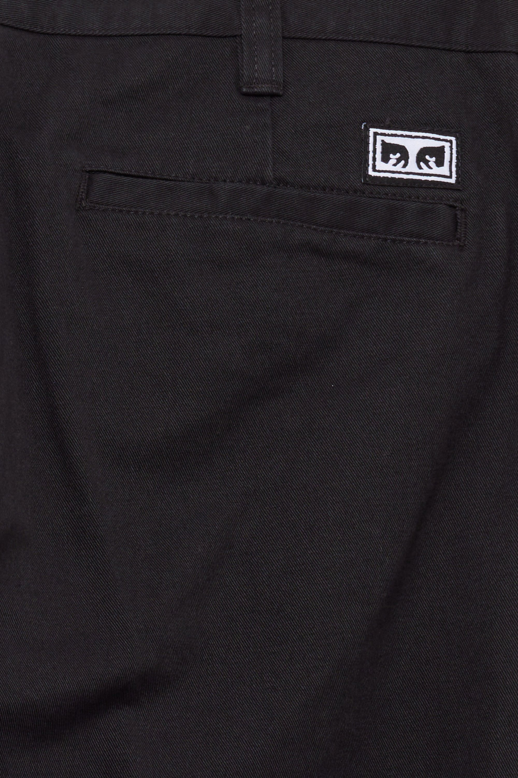 Trousers | Black by OBEY Trousers Black