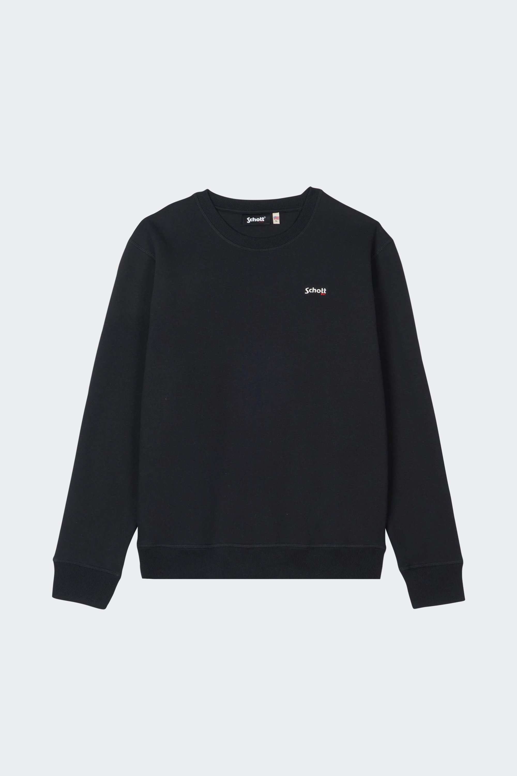 Sweatshirt | Black by SCHOTT Sweatshirt Black