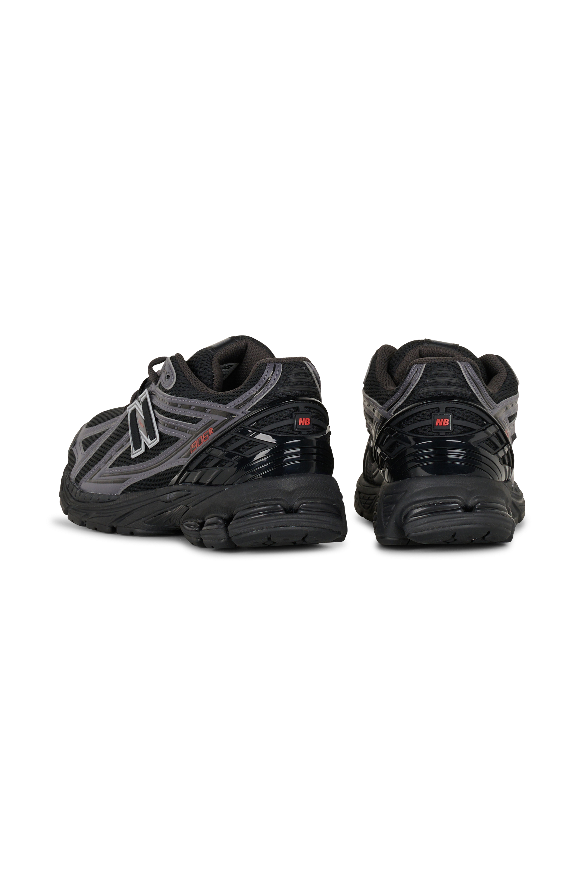 Men?s Storm 96 LO fabric and leather sneakers | Black NEW BALANCE Men
