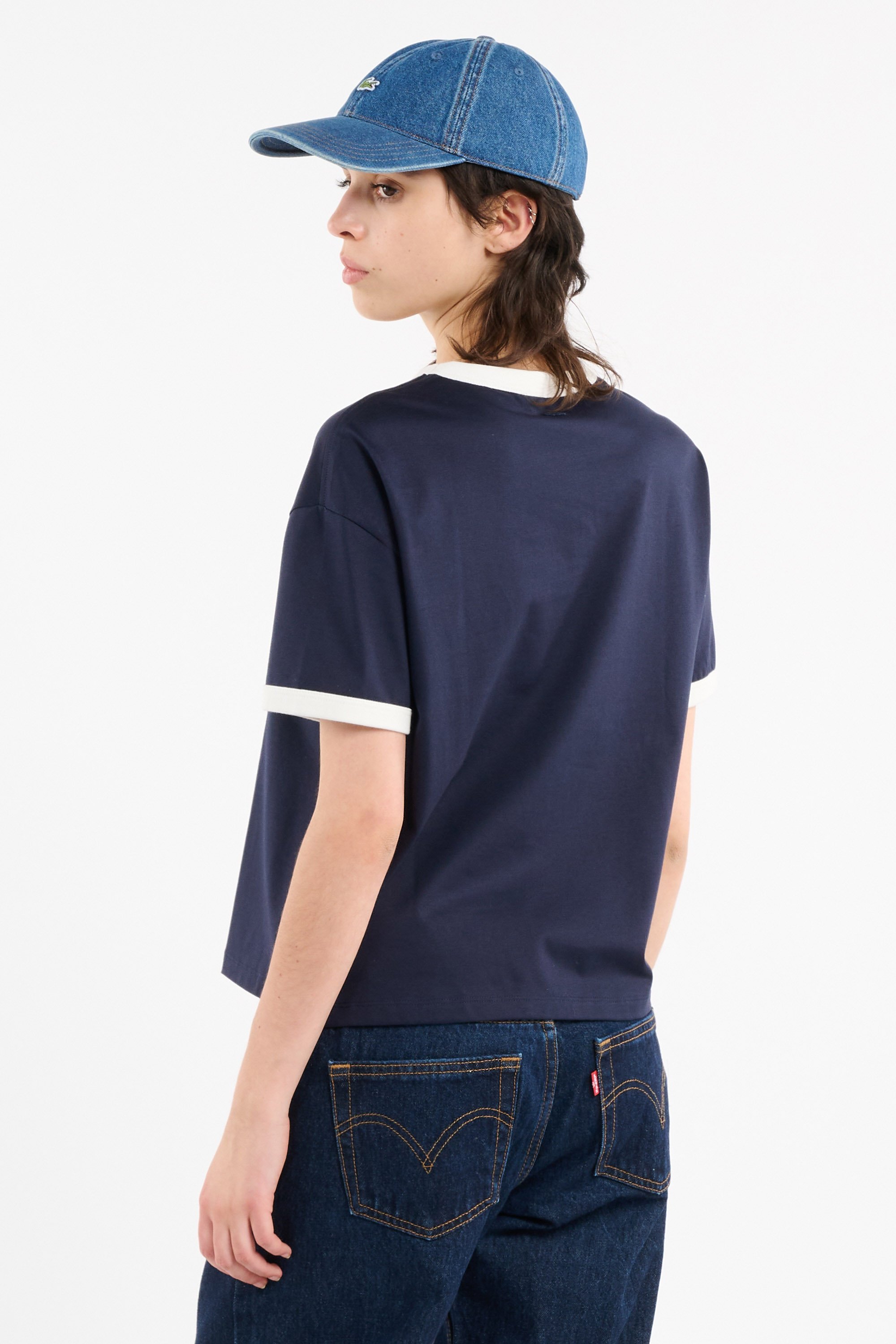 T-shirt | Bleu LACOSTE Femme