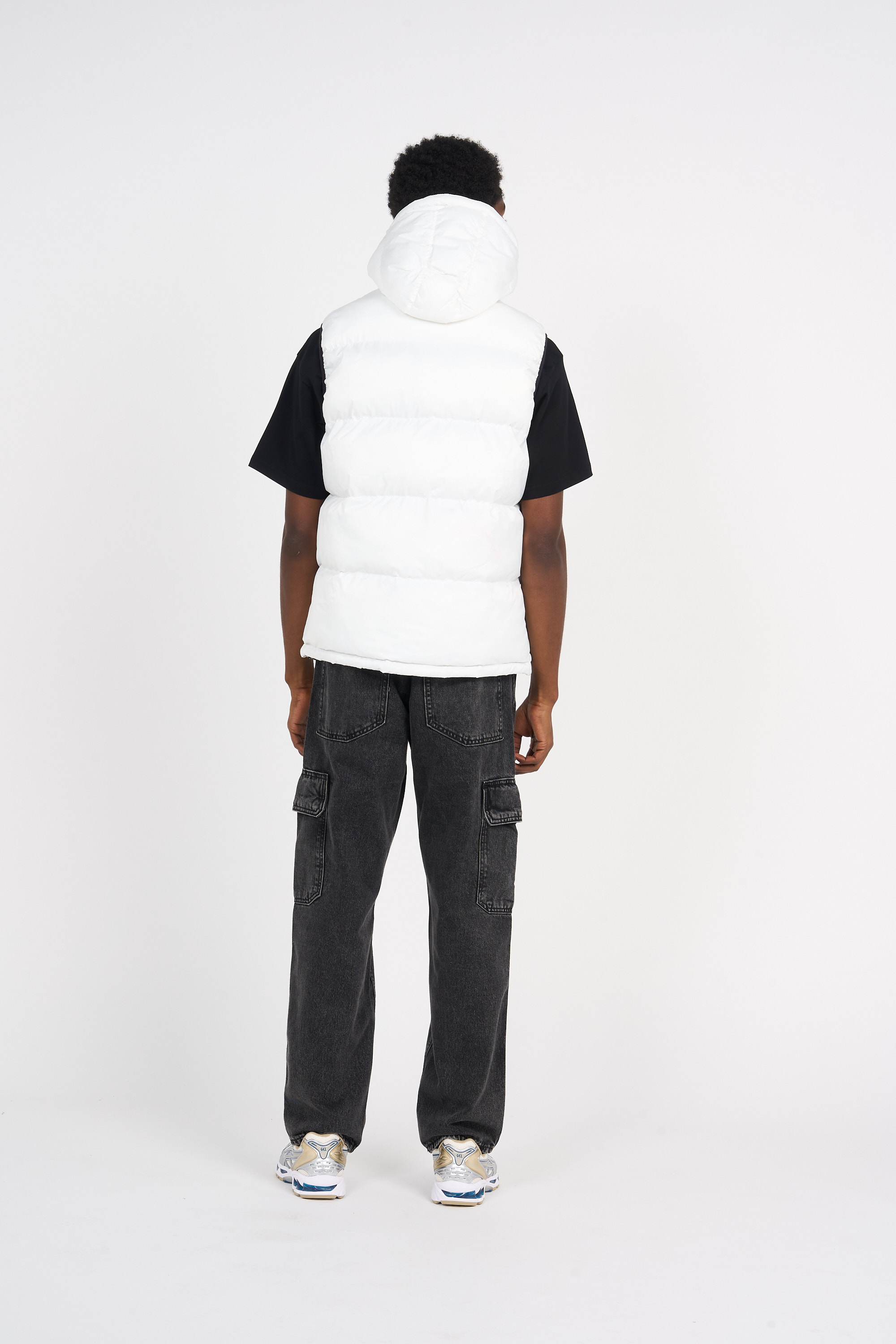 Doudoune sans manches Blanc