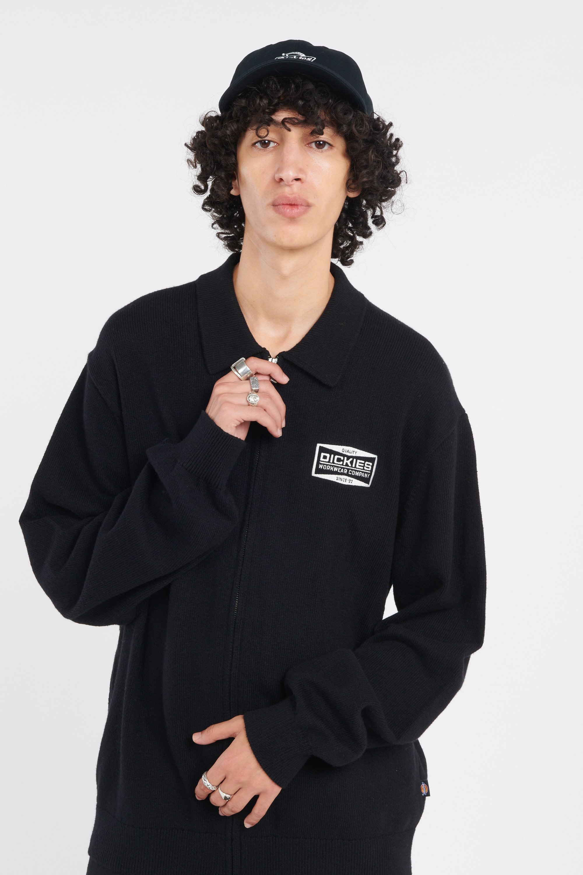 Cardigan | Black by DICKIES Cardigan Black