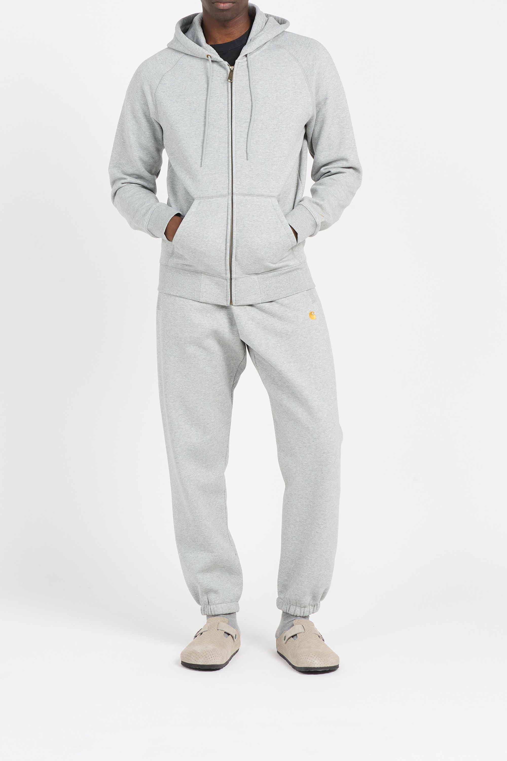 Hoodie zippé CARHARTT WIP Gris