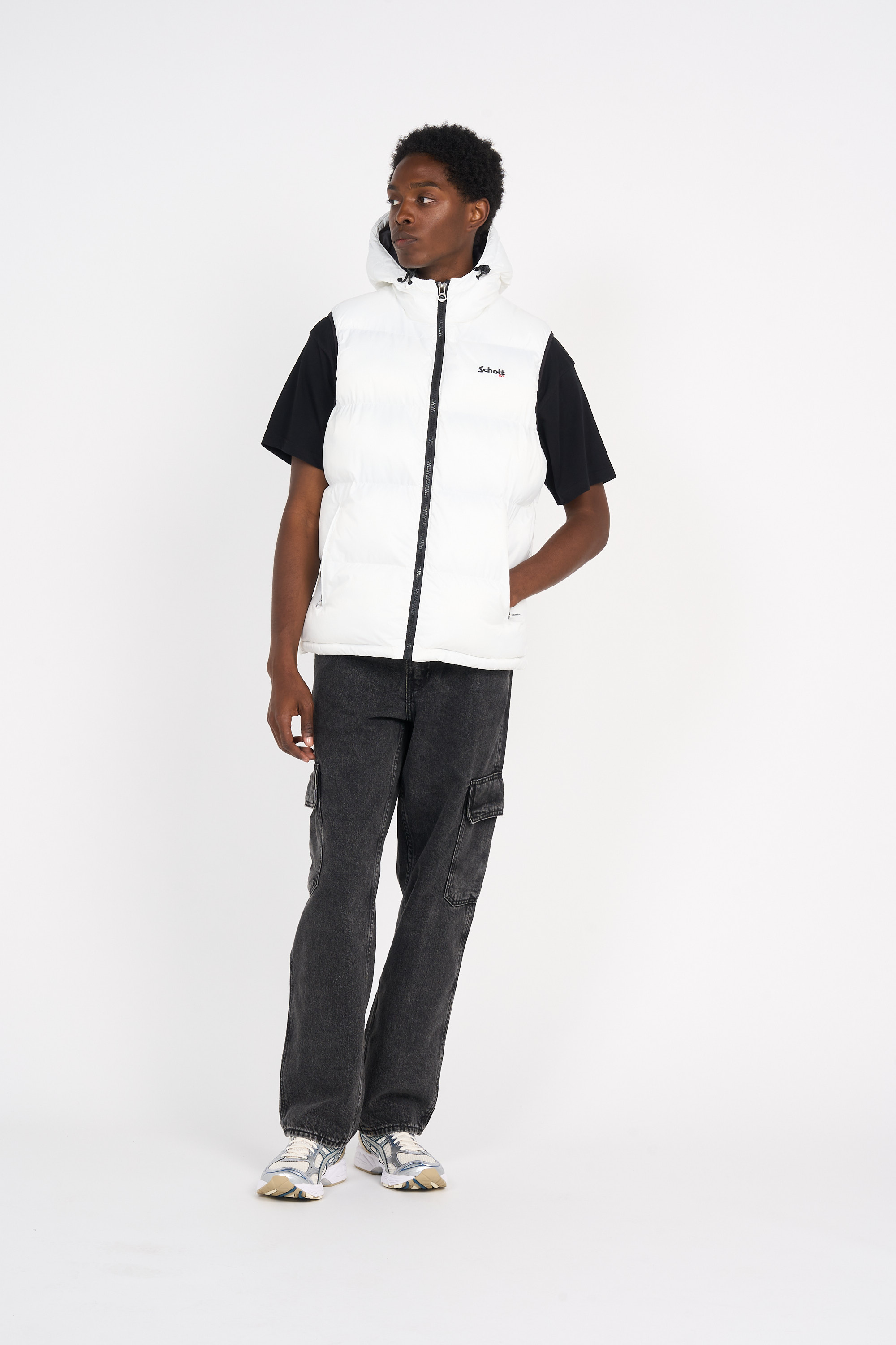Freestyle padded gilet White