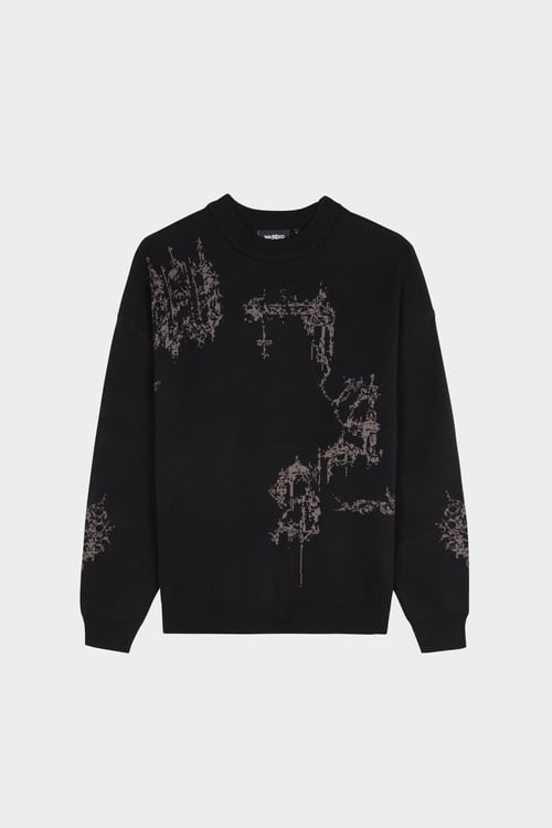 Wasted - Pull - Taille S Noir homme
