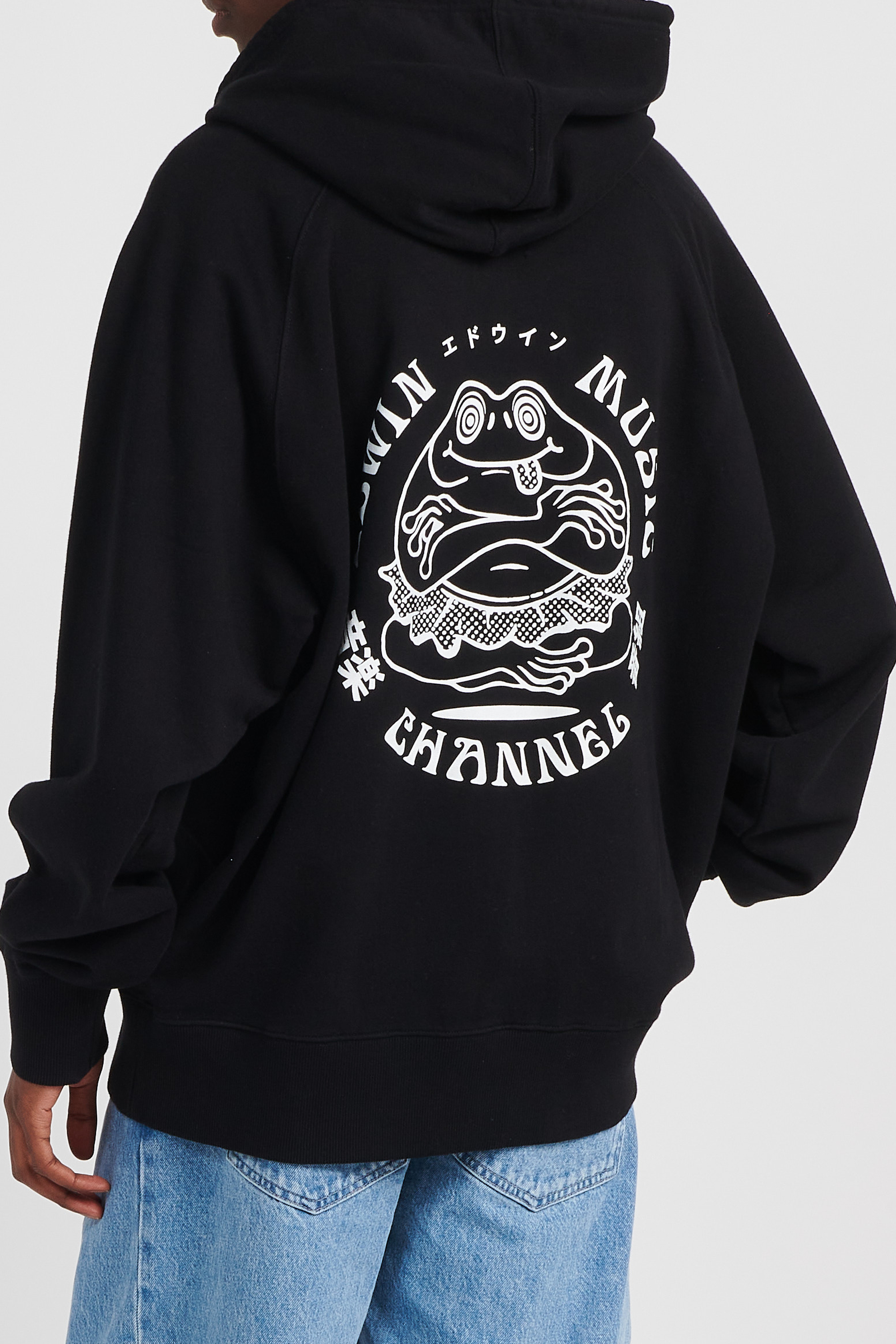 Hoodie | Black EDWIN Men