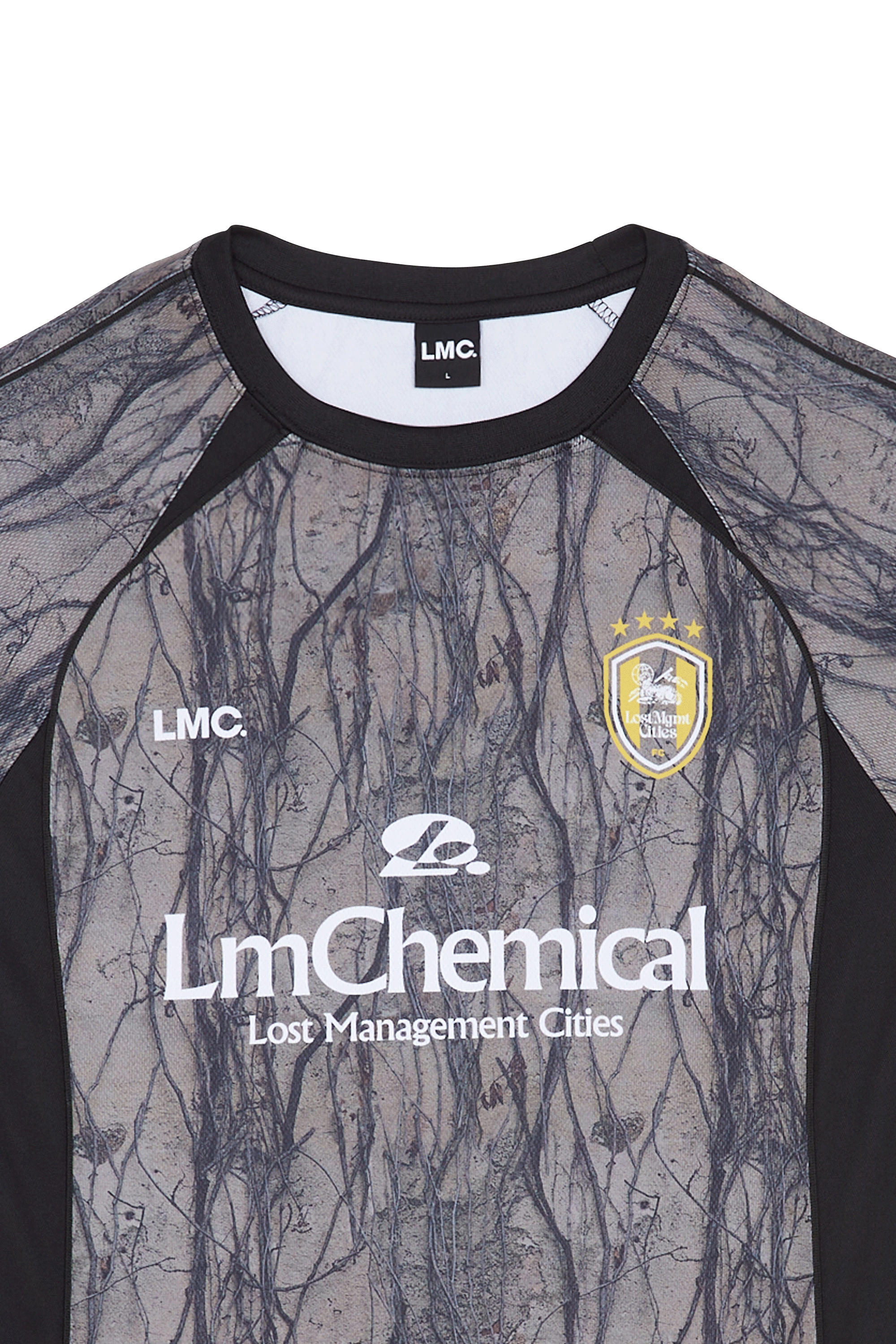 Regular-fit round-neck cotton T-shirt Multicolored