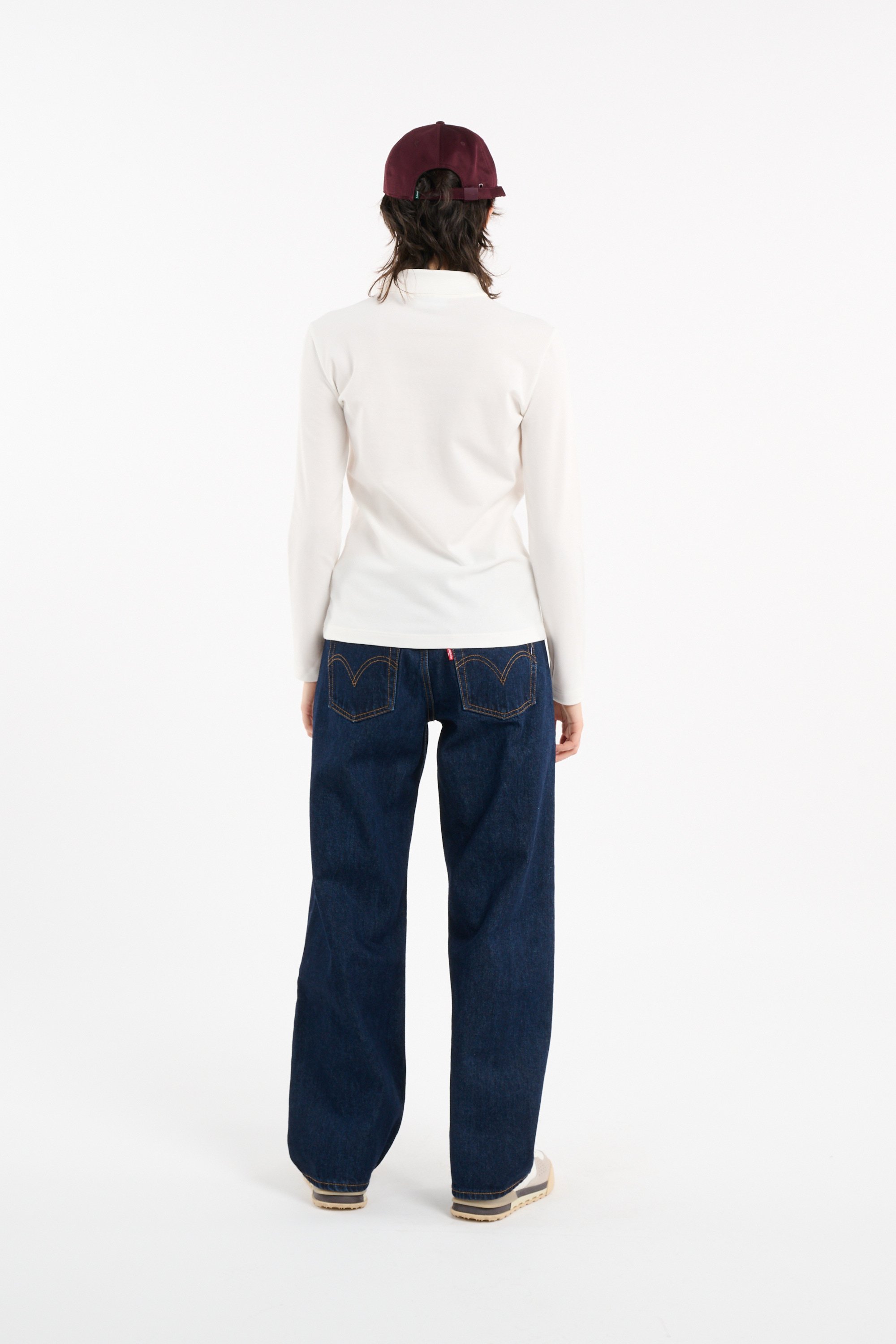 Polo | Blanc LACOSTE Femme