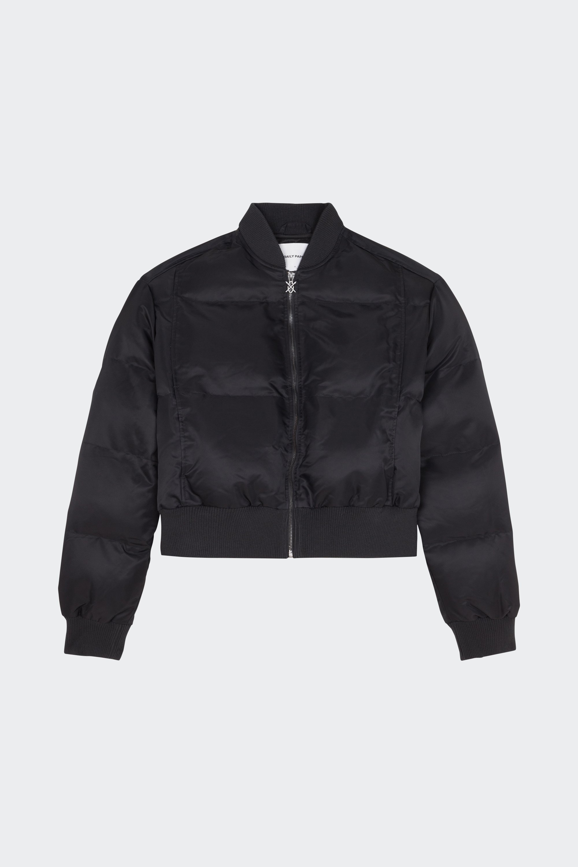Lightweight quilted padded jacket with high neck | Black by DAILY PAPER Lightweight quilted padded jacket with high neck Black