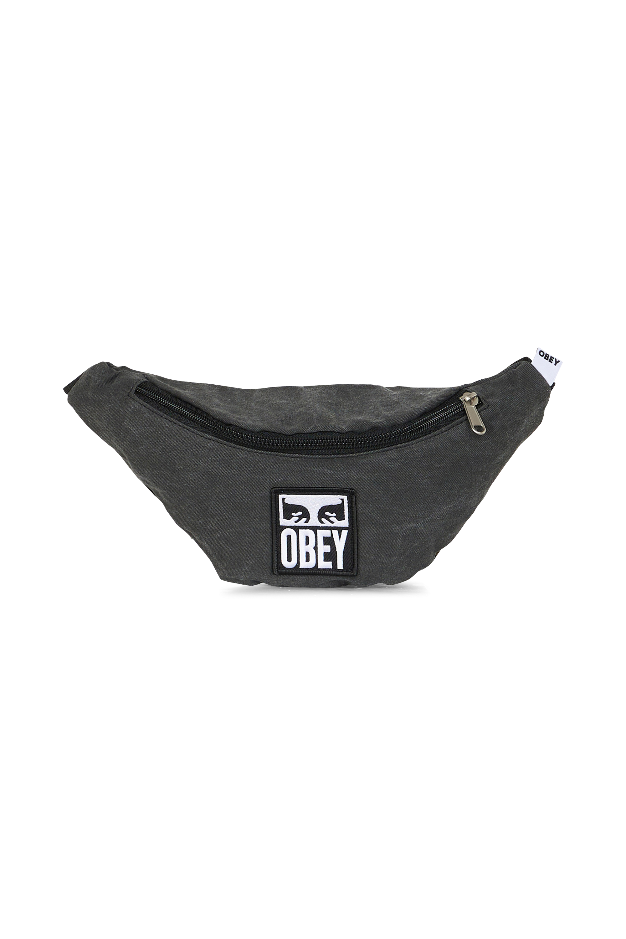 Canvas waist bag Black