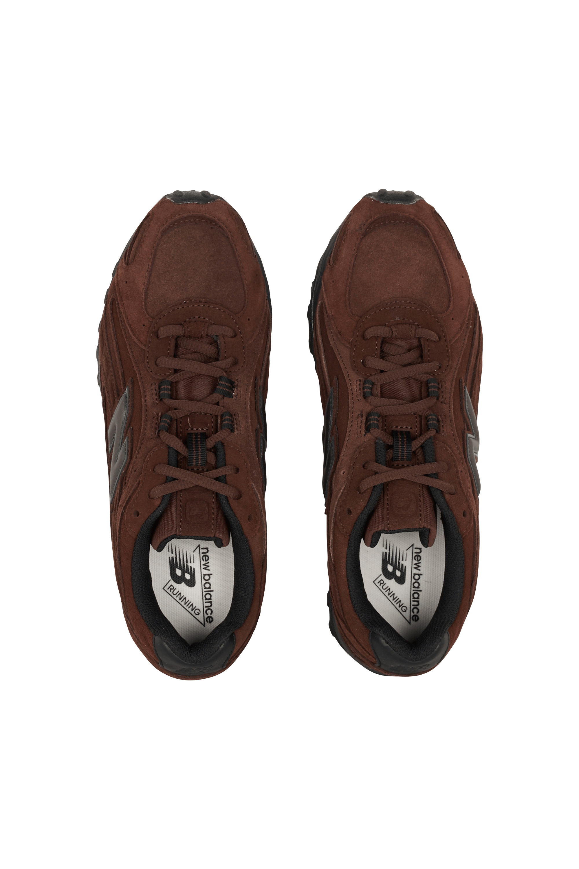 Men?s Storm 96 LO fabric and leather sneakers | Brown NEW BALANCE Men