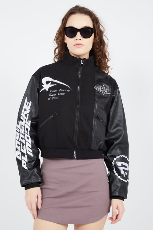 BASIC PLEASURE MODE Bomber Noir