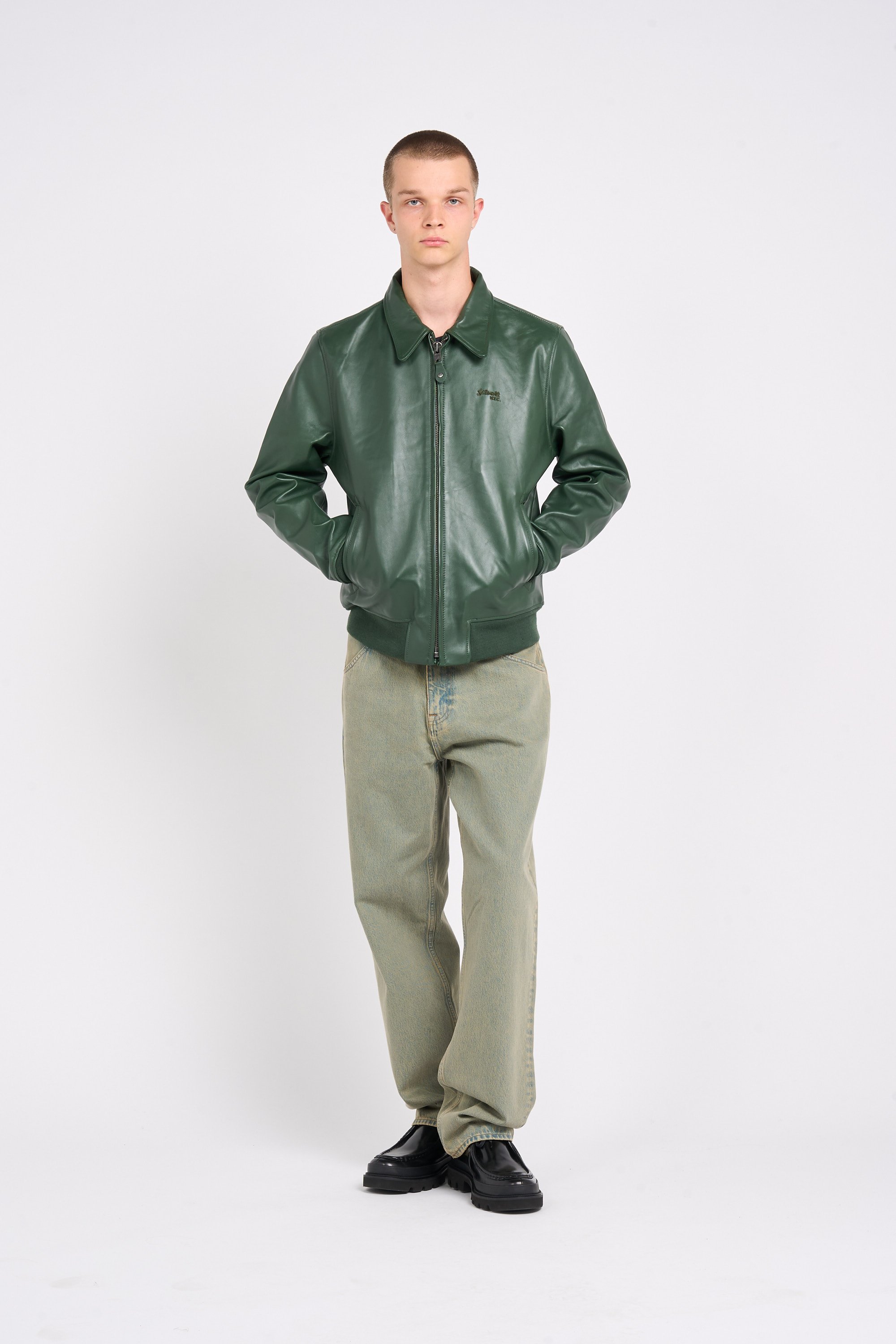 Jacket SCHOTT Green