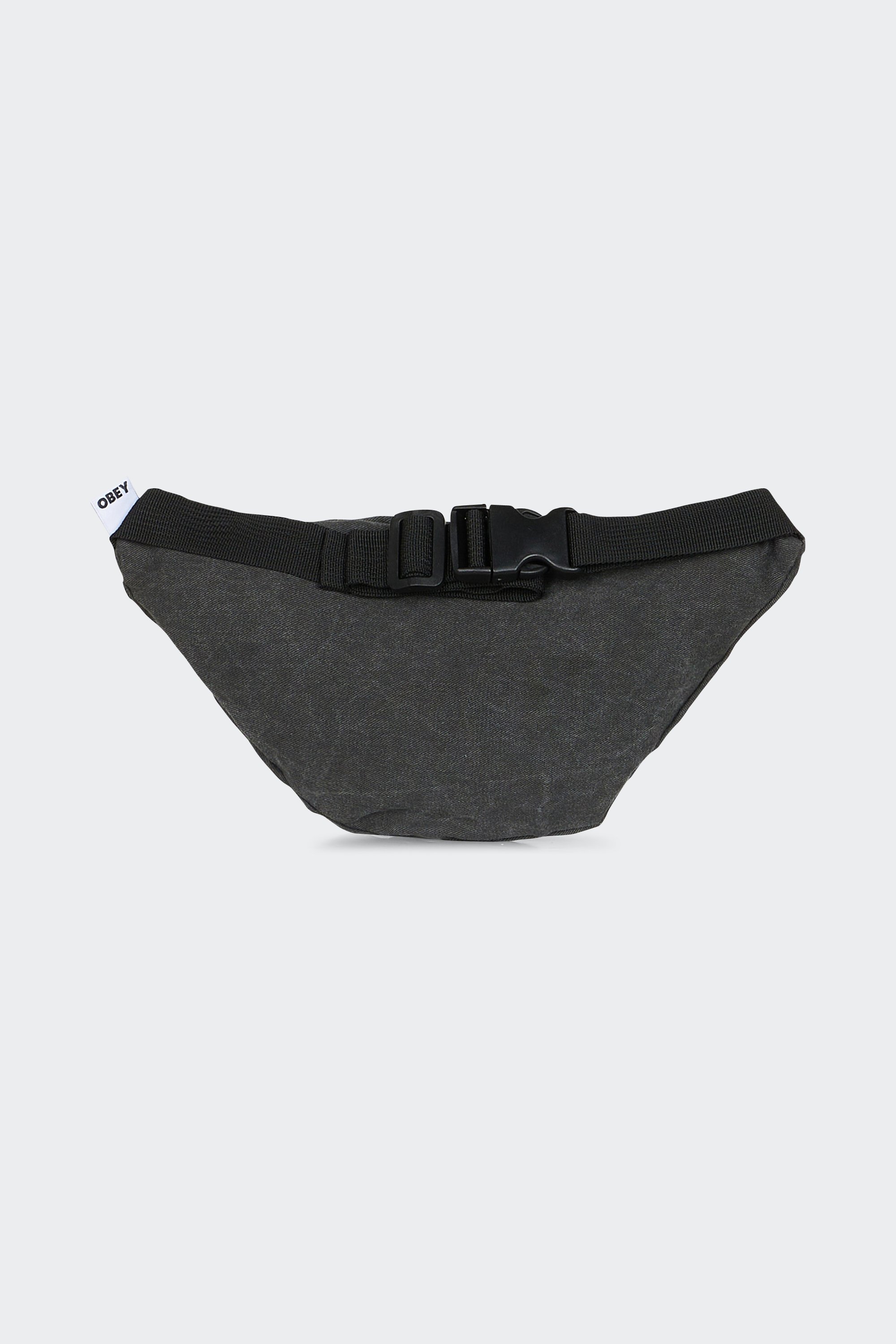 Canvas waist bag | Black by OBEY Canvas waist bag Black