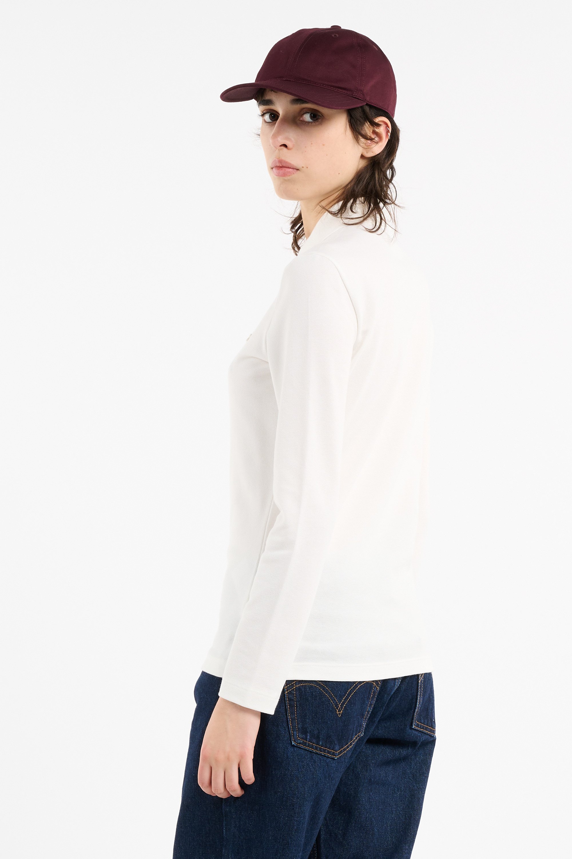 Polo | Blanc LACOSTE Femme