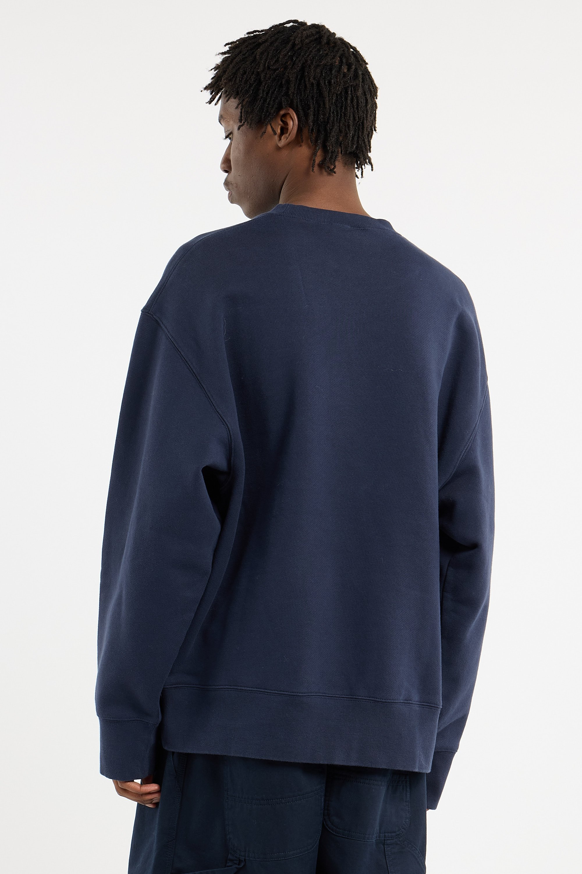 Tommy badge sweatshirt | Blue CARHARTT WIP Men