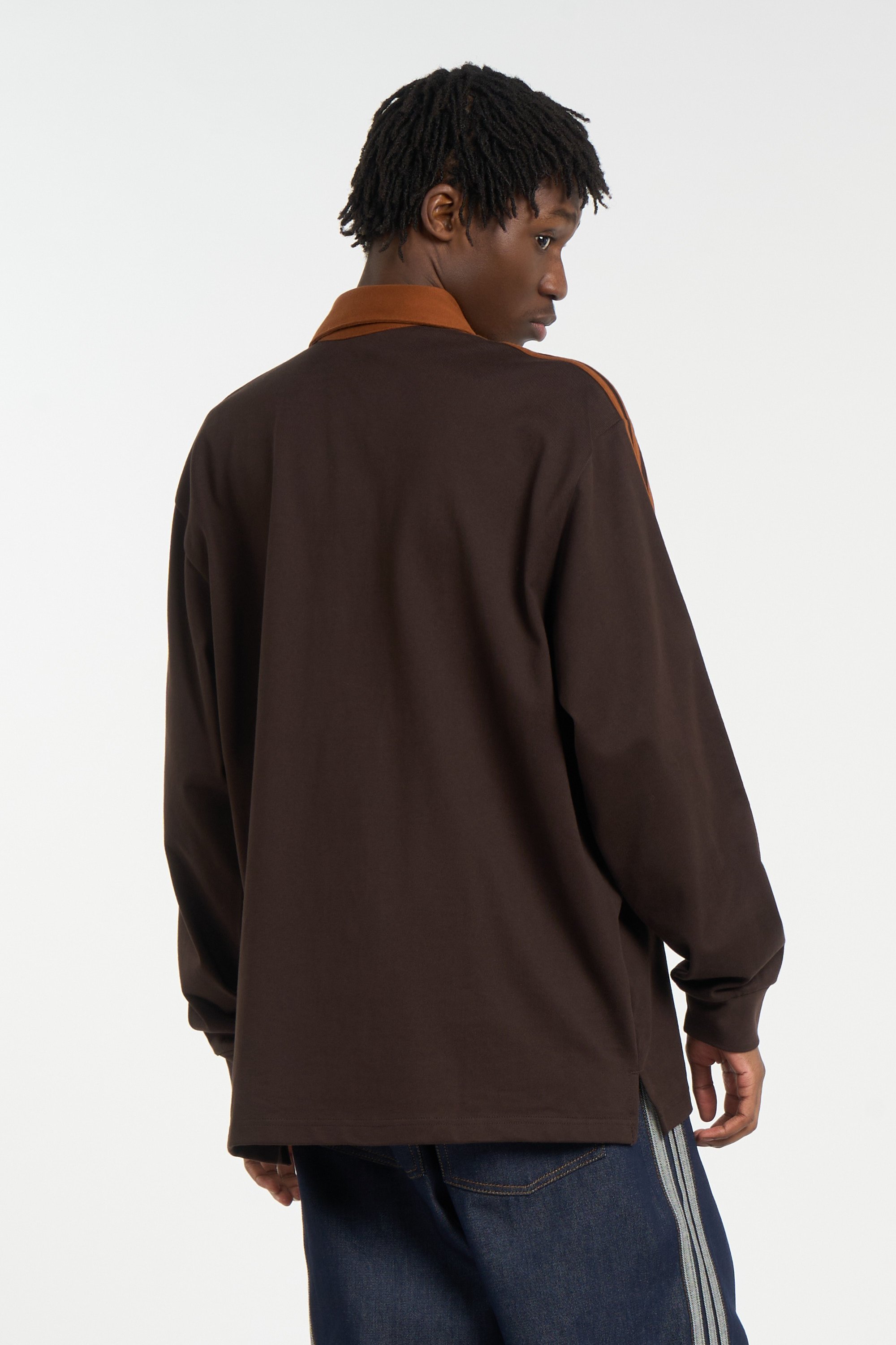 Polo en coton | Marron ADIDAS Homme