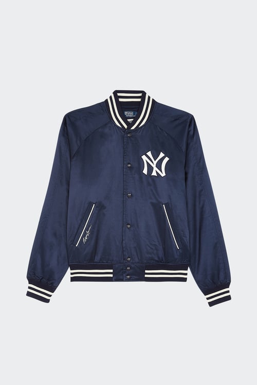 Polo - Bomber - Taille L Bleu