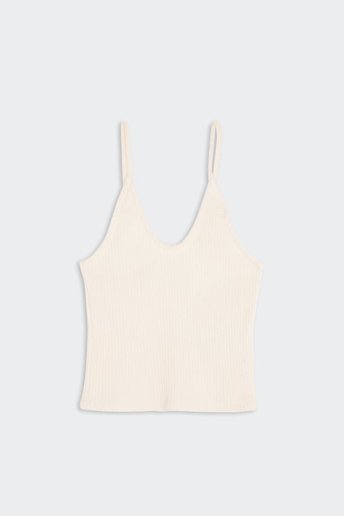 NOISY MAY Débardeur Beige