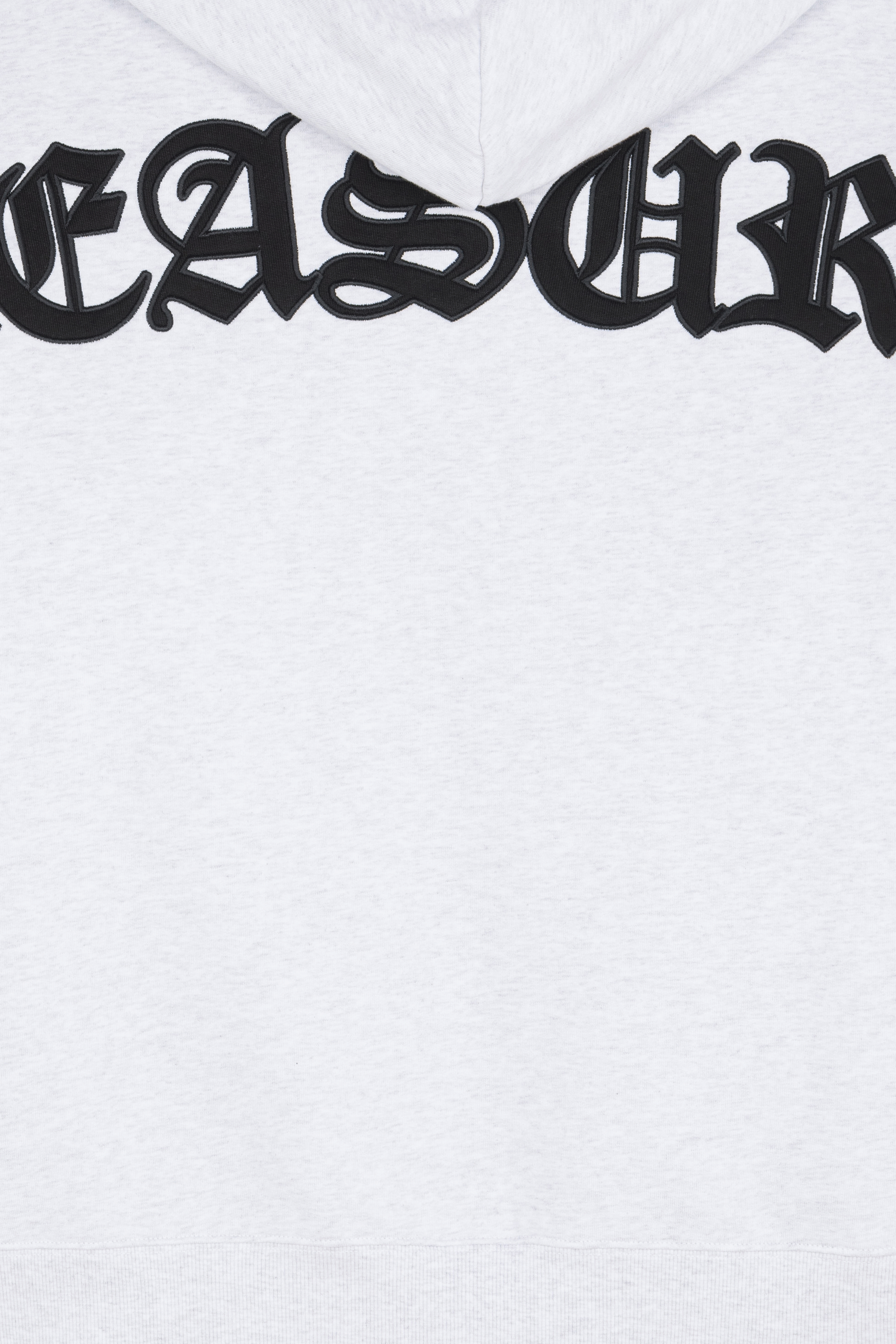 Cotton oversized hooded sweatshirt Grey